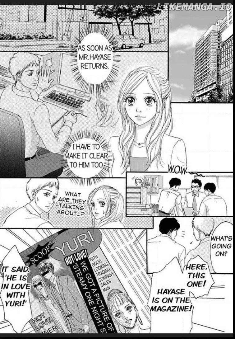 Joushi ga Gomu wo Kuwaetara Futari no Kyori wa 0.01mm Chapter 3 - page 25