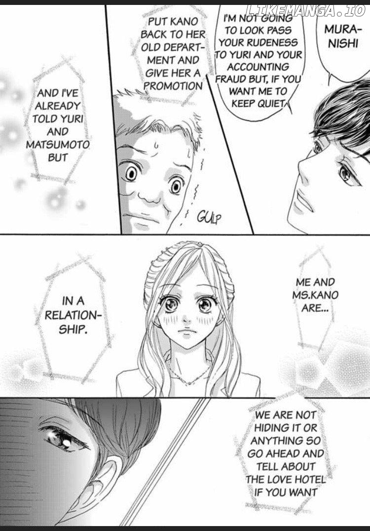 Joushi ga Gomu wo Kuwaetara Futari no Kyori wa 0.01mm Chapter 3 - page 38