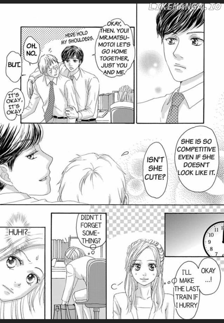 Joushi ga Gomu wo Kuwaetara Futari no Kyori wa 0.01mm Chapter 4 - page 12
