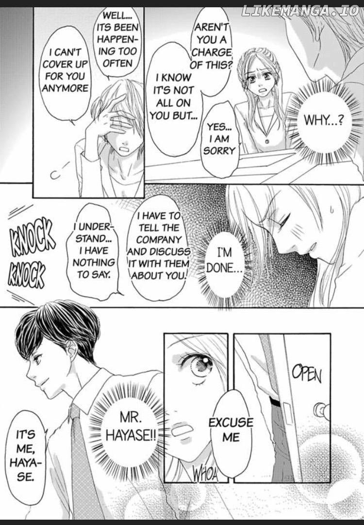 Joushi ga Gomu wo Kuwaetara Futari no Kyori wa 0.01mm Chapter 4 - page 14