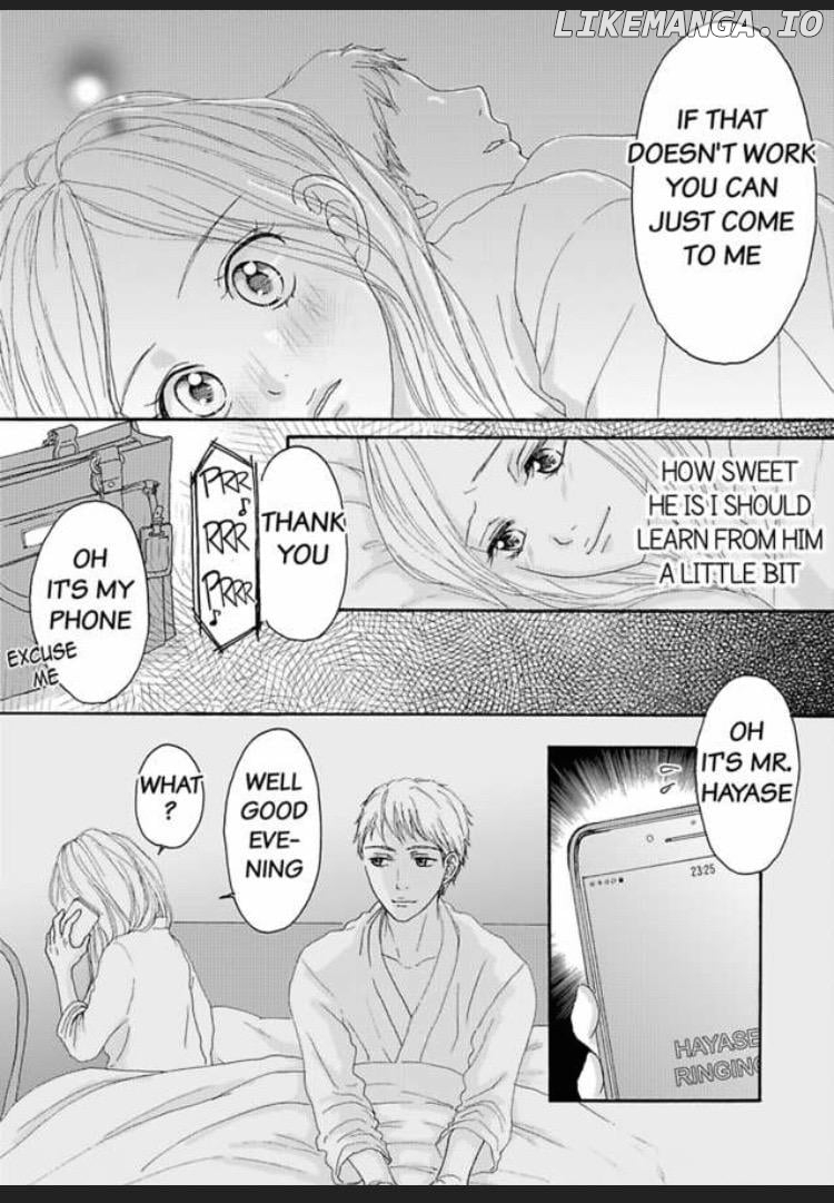 Joushi ga Gomu wo Kuwaetara Futari no Kyori wa 0.01mm Chapter 4 - page 40