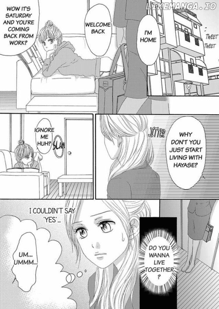 Joushi ga Gomu wo Kuwaetara Futari no Kyori wa 0.01mm Chapter 7 - page 27