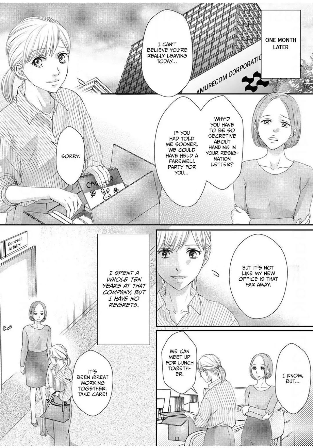 Fujun na Joushi ni Dakaretara - Shitsuren 30-nichi Go no, Yuuwaku Chapter 2 - page 1