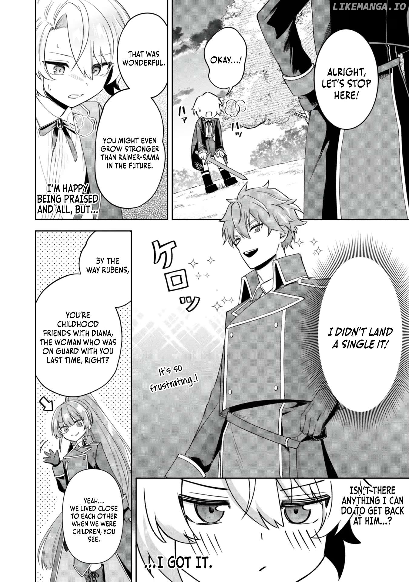 I Reincarnated As A Mob Villain In An Otome Game I Was Bashing Away At, But I'm Gonna Live Straight Because I Don't Wanna Be Condemned Chapter 3 - page 23