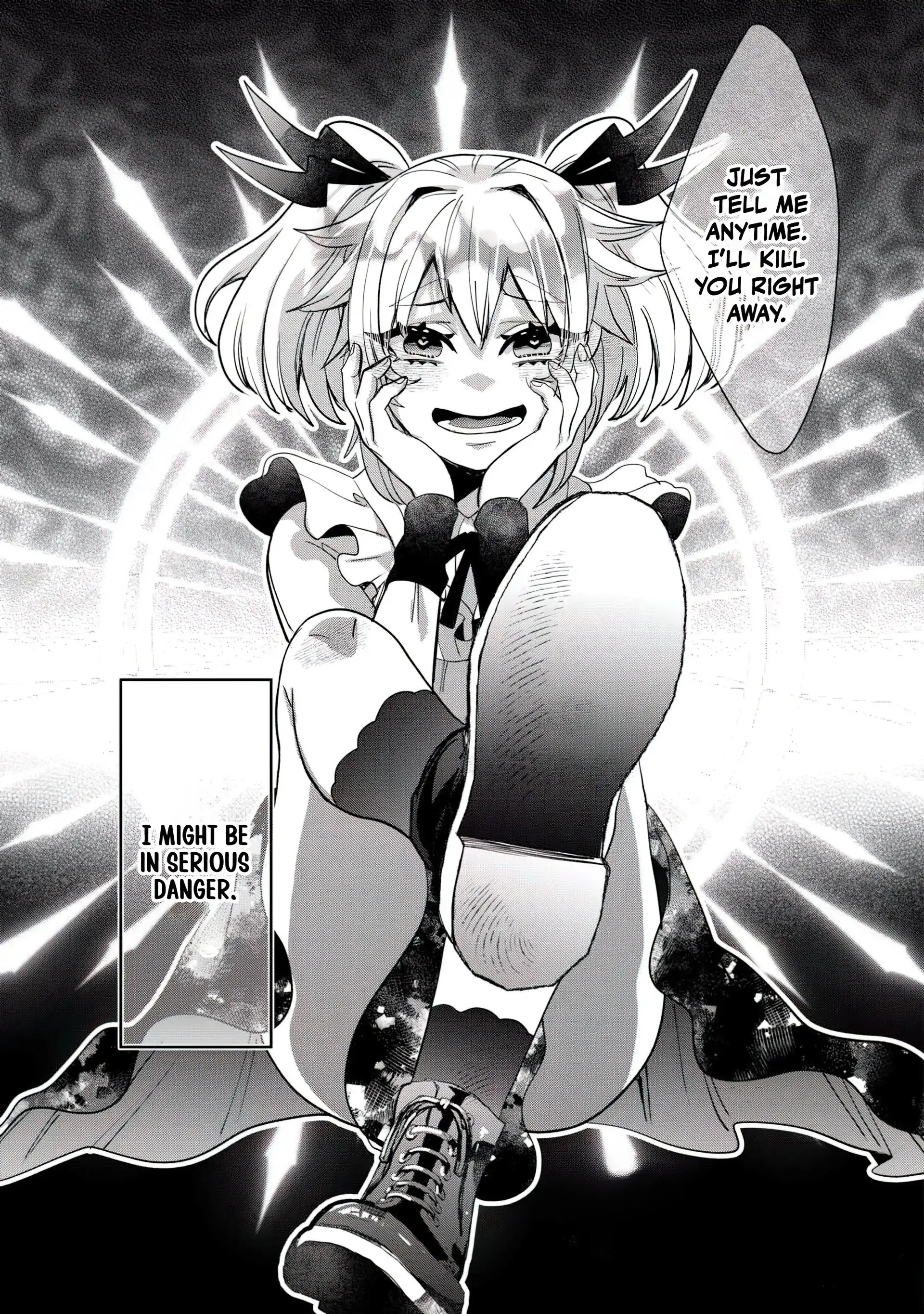 Oshikake Assassin-chan wa Outo Saikyou no Kanban Musume Chapter 1 - page 30