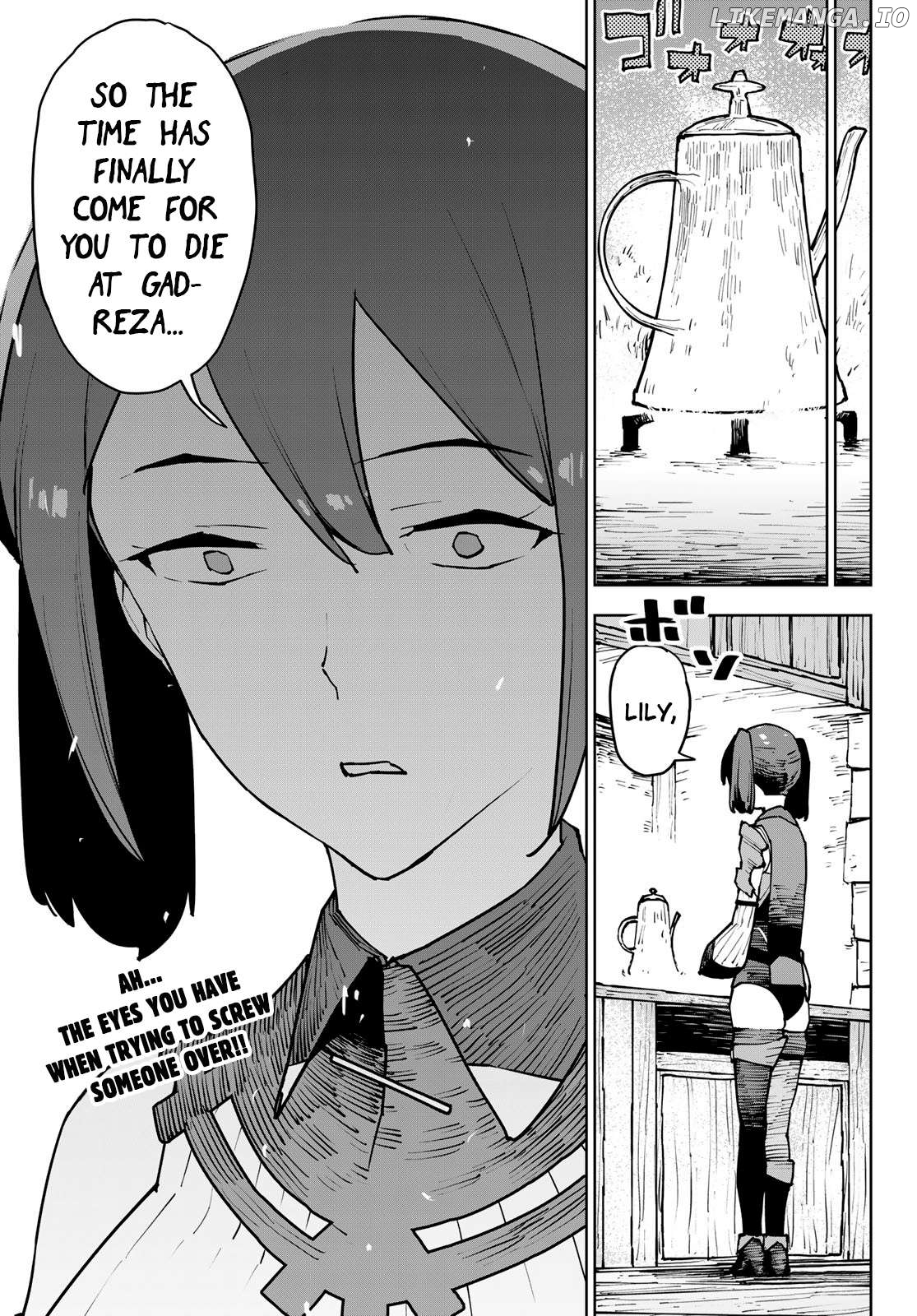 Tsuihou sareta cheat fuyo majutsushi wa ki mama na second life wo ouka suru. ~ora wa buki dake janaku, arayuru mono ni "kyouka point" wo fuyo dekiru shi, ore no ishi de itsudemo kouka wo kaijo dekiru kedo, nokotta hitotachi daijoubu?~ Chapter 4 - page 35