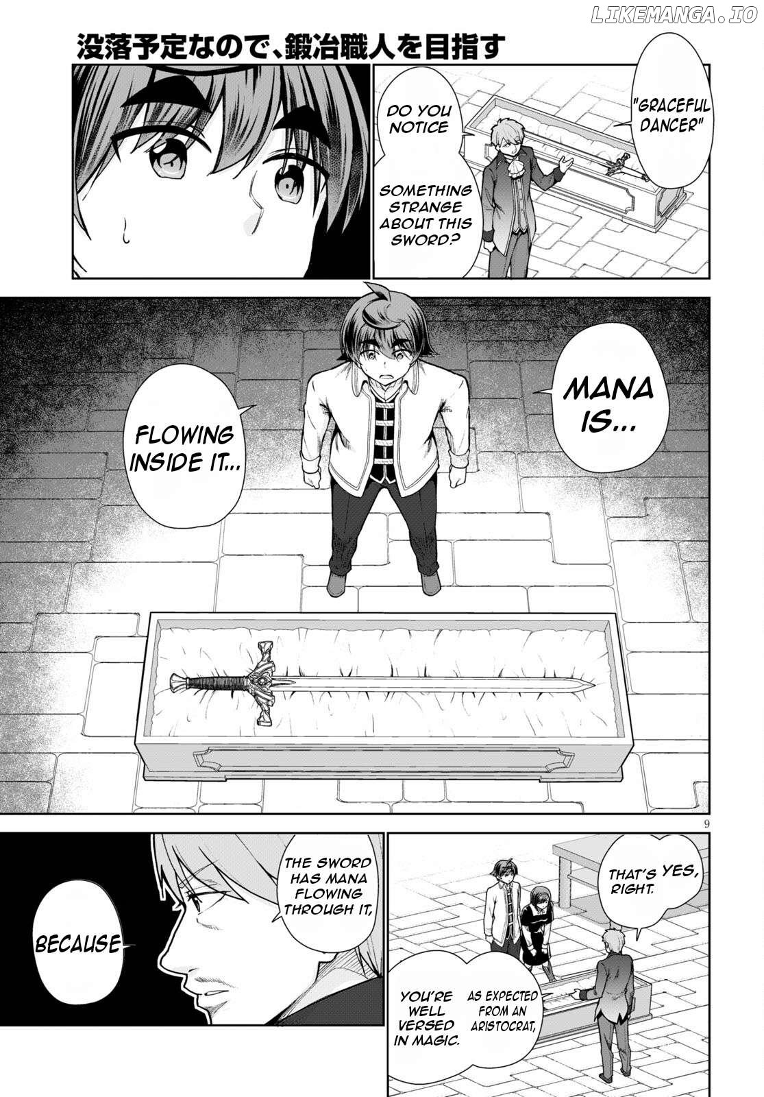Botsuraku Youtei Nanode, Kajishokunin Wo Mezasu Chapter 56 - page 12