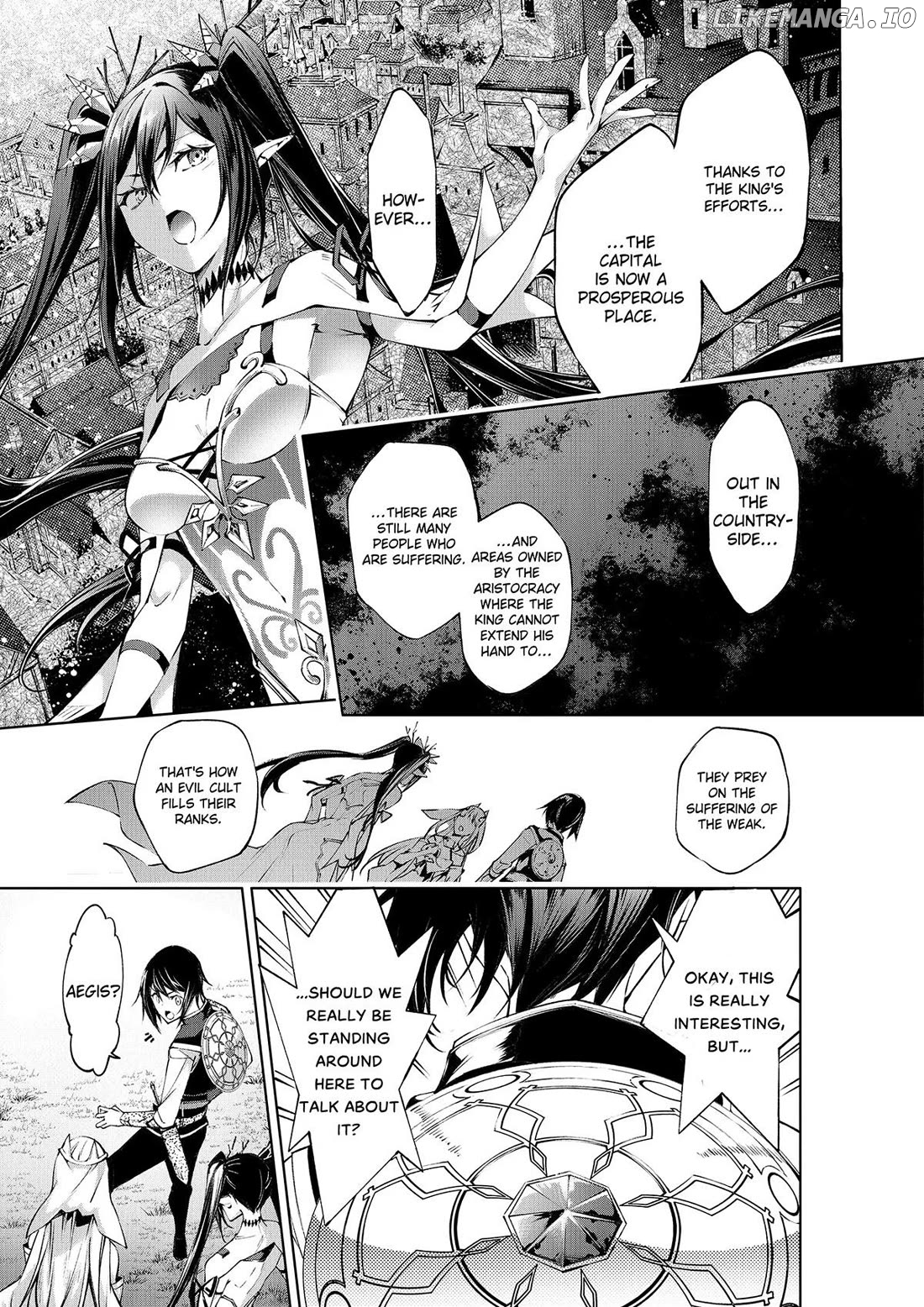 Kamigami Ni Sodaterare Shimo No, Saikyou To Naru Chapter 45 - page 5