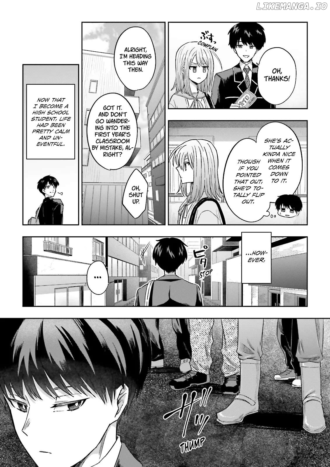Classmate wa Isekai de Yuusha ni Natta kedo, Ore dake Gendai Nihon ni Okizari ni Narimashita Chapter 6.3 - page 4