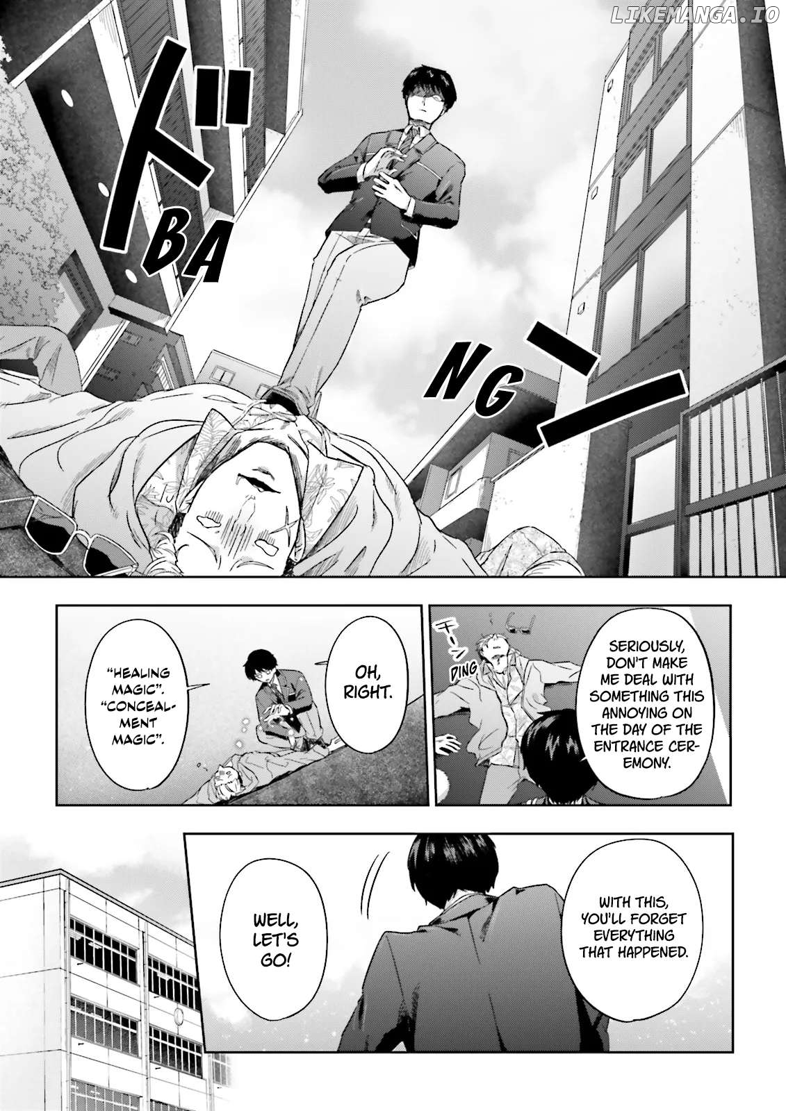 Classmate wa Isekai de Yuusha ni Natta kedo, Ore dake Gendai Nihon ni Okizari ni Narimashita Chapter 6.3 - page 6