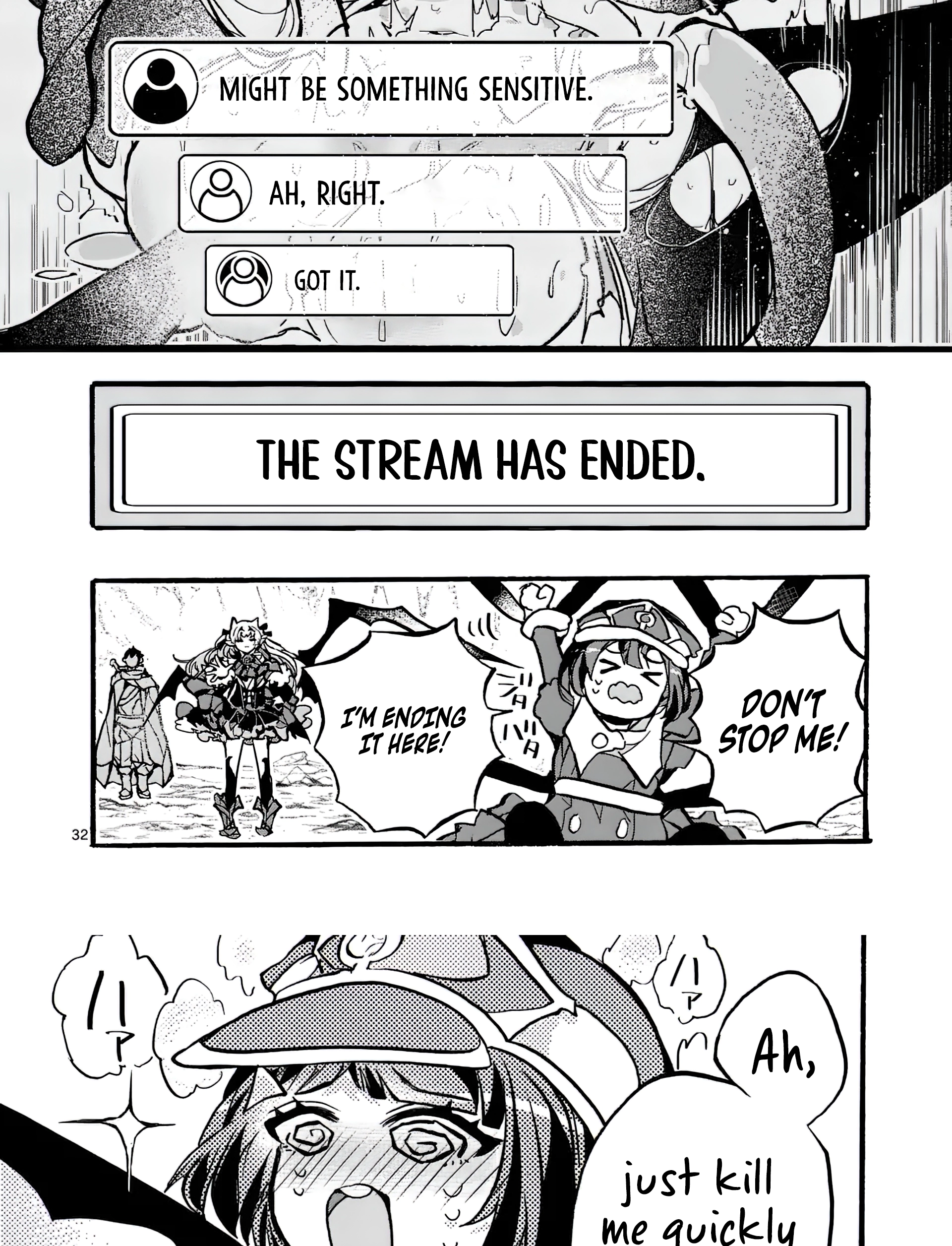 Yamiochi Yuusha no Haishin Haishin~Tsuihousare, Kakushi Boss Beya ni Hourikomareta Kekka, Boss to Tansakushagari Haishin wo Hajimeru~@comic Chapter 5.3 - page 11