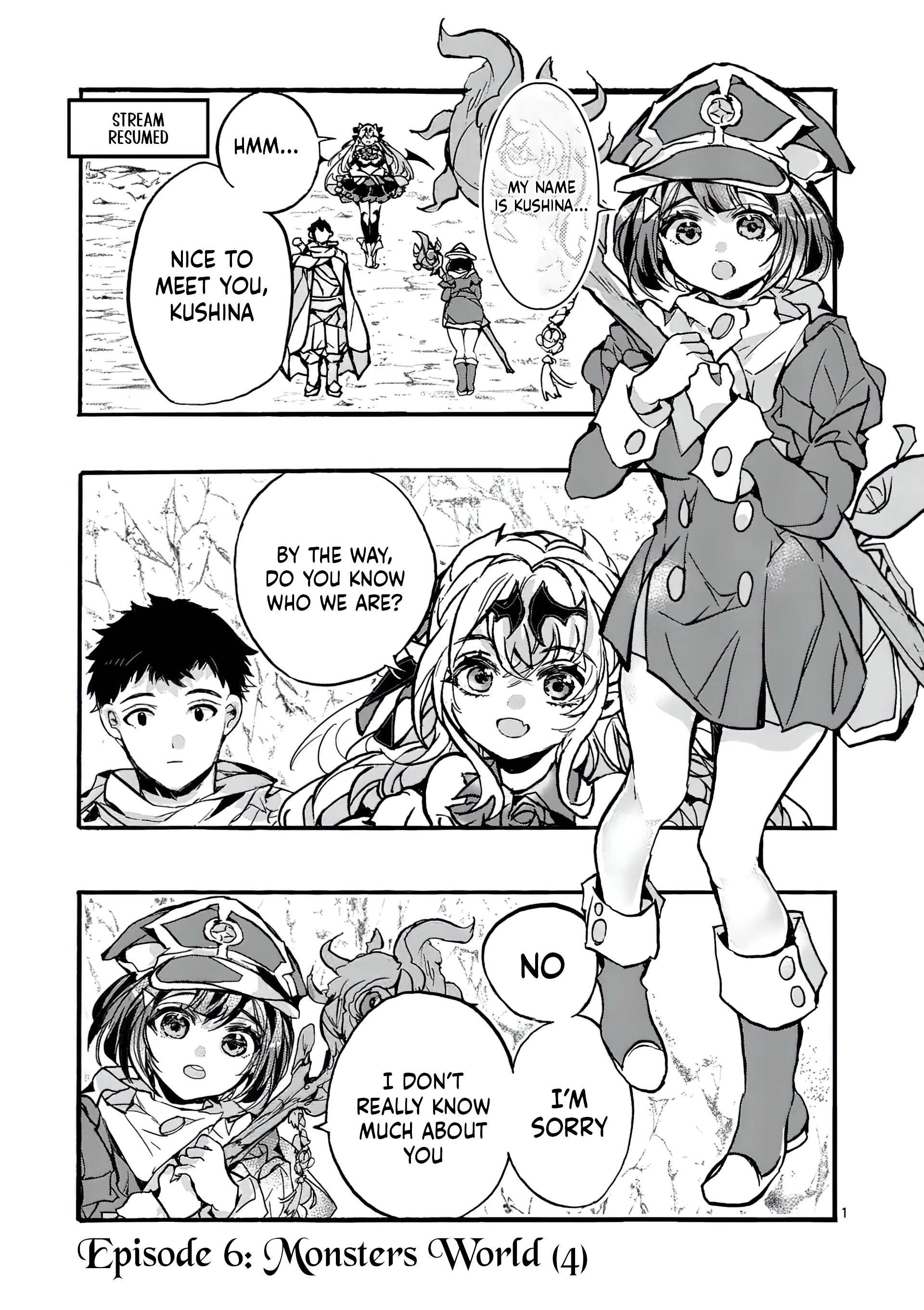 Yamiochi Yuusha no Haishin Haishin~Tsuihousare, Kakushi Boss Beya ni Hourikomareta Kekka, Boss to Tansakushagari Haishin wo Hajimeru~@comic Chapter 6.1 - page 2