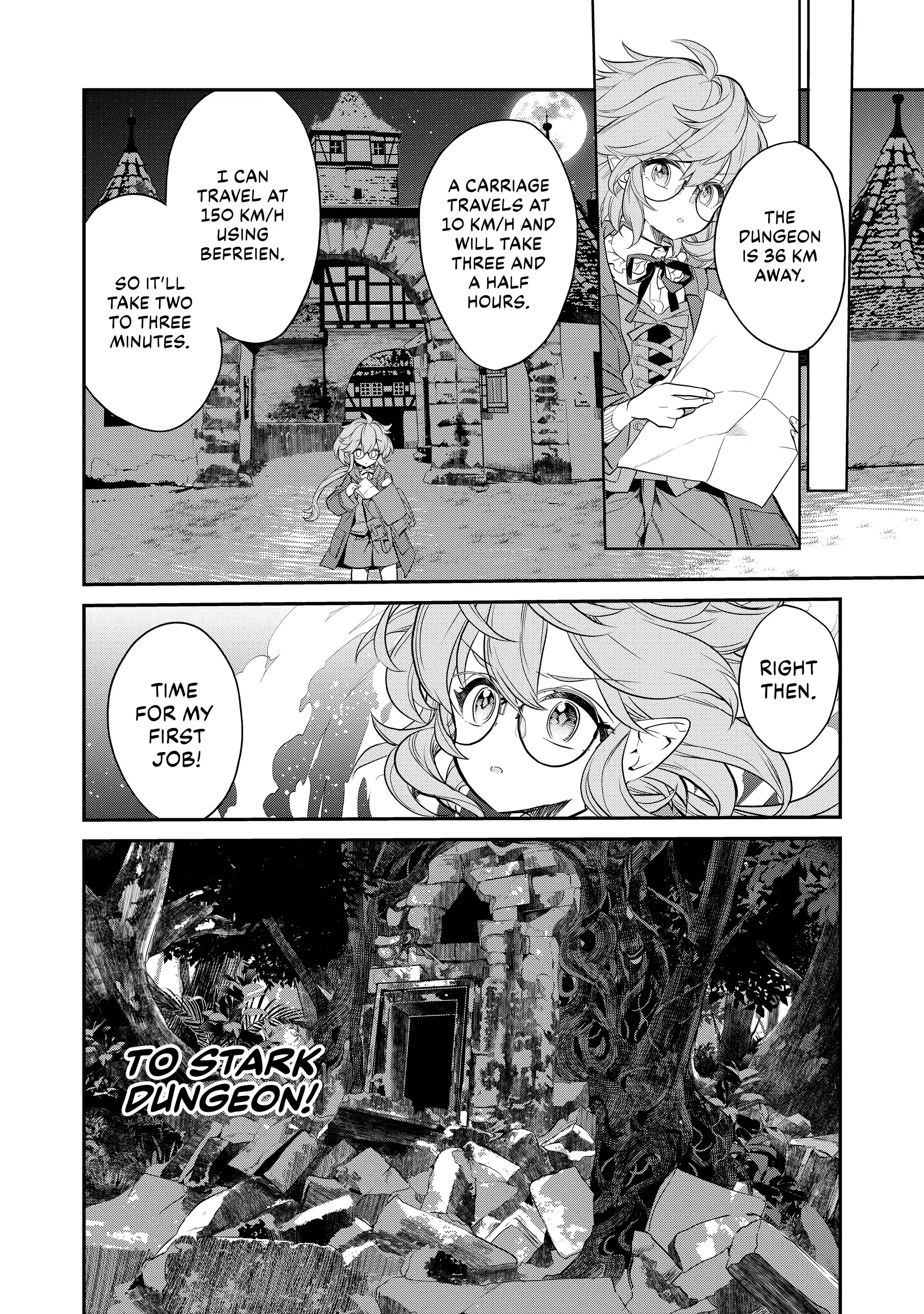 Kaketa Tsuki no Mercedes ~Kyuuketsuki no Kizoku ni Tensei Shitakedo Suterare Sounanode Dungeon wo Seihasuru~ @COMIC Chapter 3 - page 36