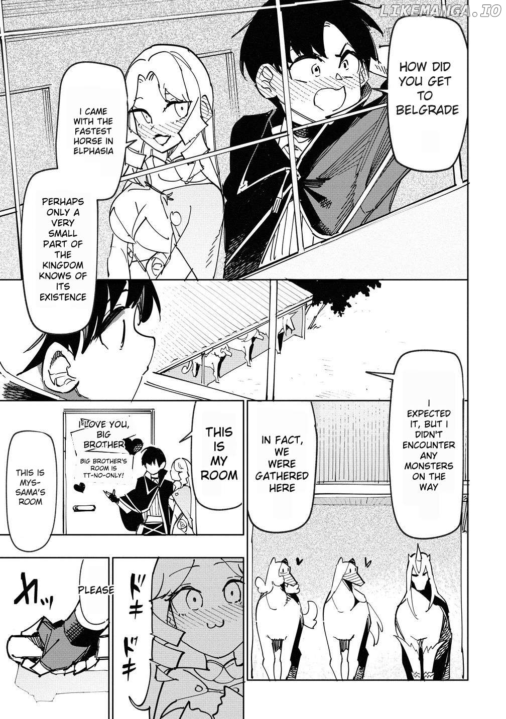 Tsuihousareta Renkinjutsushi wa Mujikaku ni Densetsu to Naru Yandere Imouto (Oukoku no Shugoryuu) to Issho ni Henkyou de Shiawase ni Kurashimasu! Chapter 14.1 - page 6