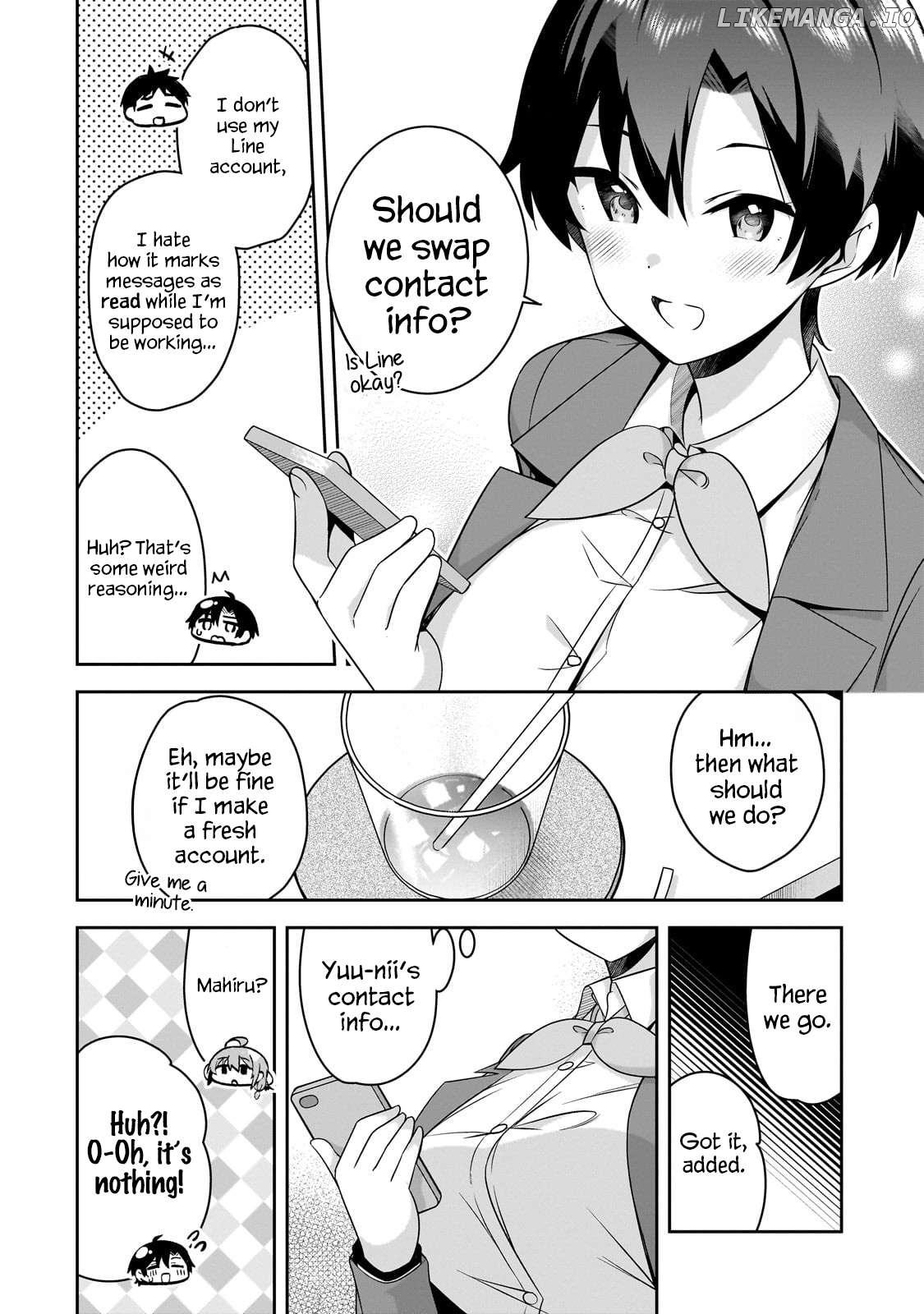 10-Nen Buri ni Saikai shita Kusogaki wa Seijun Bishoujo JK ni Seichou shiteita Chapter 6.1 - page 11
