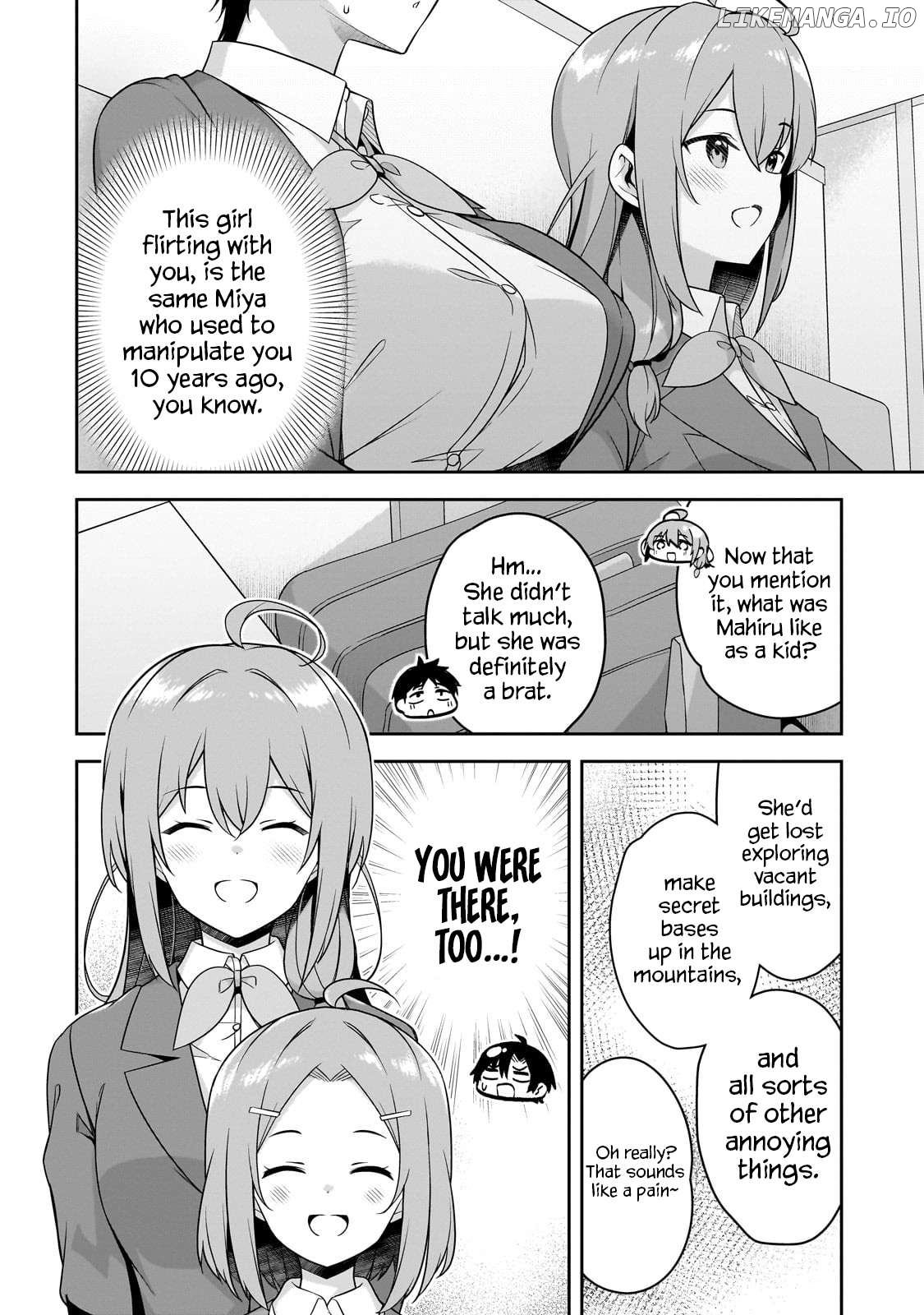 10-Nen Buri ni Saikai shita Kusogaki wa Seijun Bishoujo JK ni Seichou shiteita Chapter 6.1 - page 5