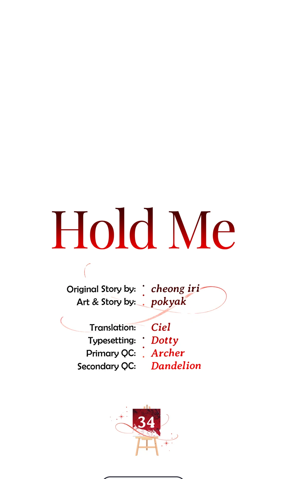 Hold Me [Official] Chapter 34 - page 1