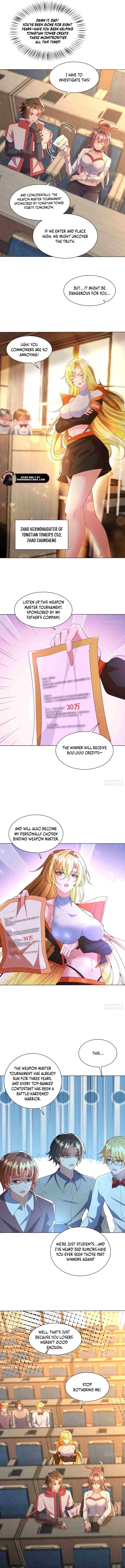 Divine Artifact Master: My Infinite Goddess Contracts Chapter 6 - page 3