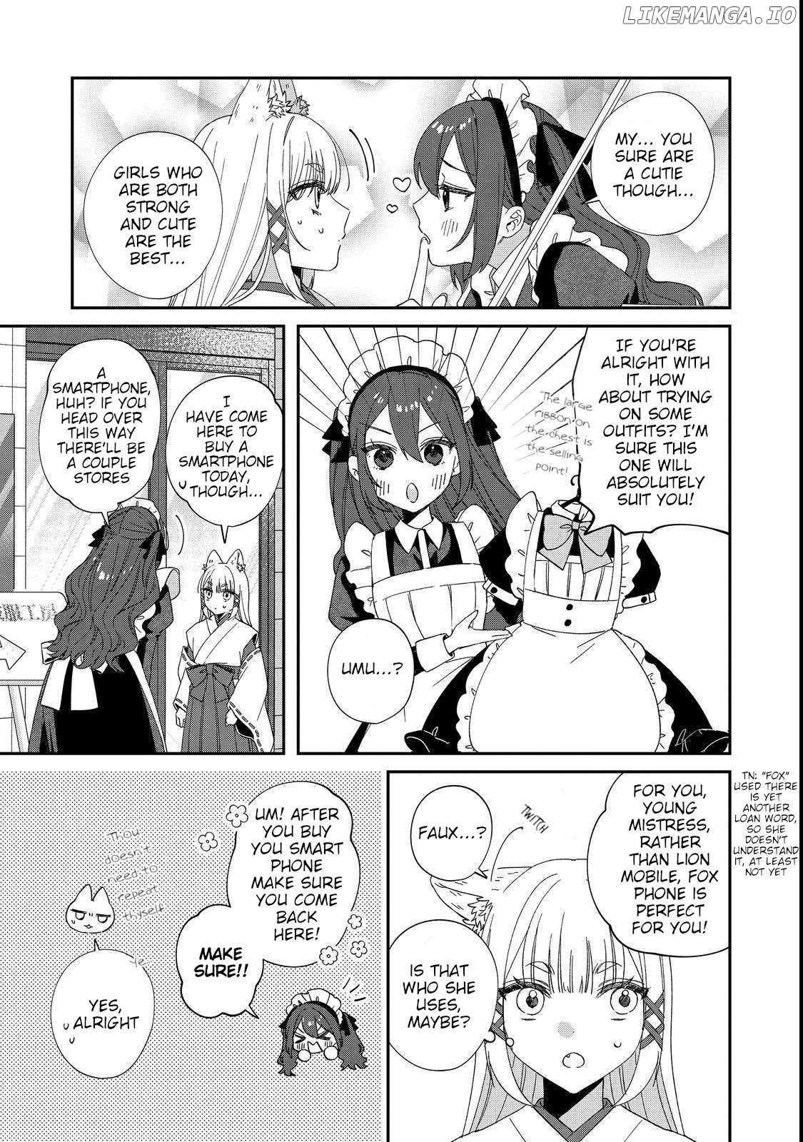 Okitsune-sama Ni Onegai! Chapter 5 - page 9