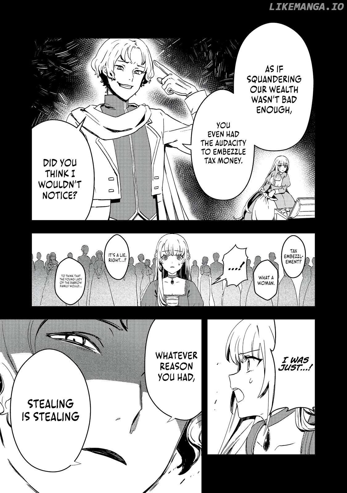 When I, The Lazy Villainous Noble, Got Married With The Villainous Young Lady Who Had Her Engagement Broken Off, We Became The Most Fearsome Couple Chapter 4 - page 12