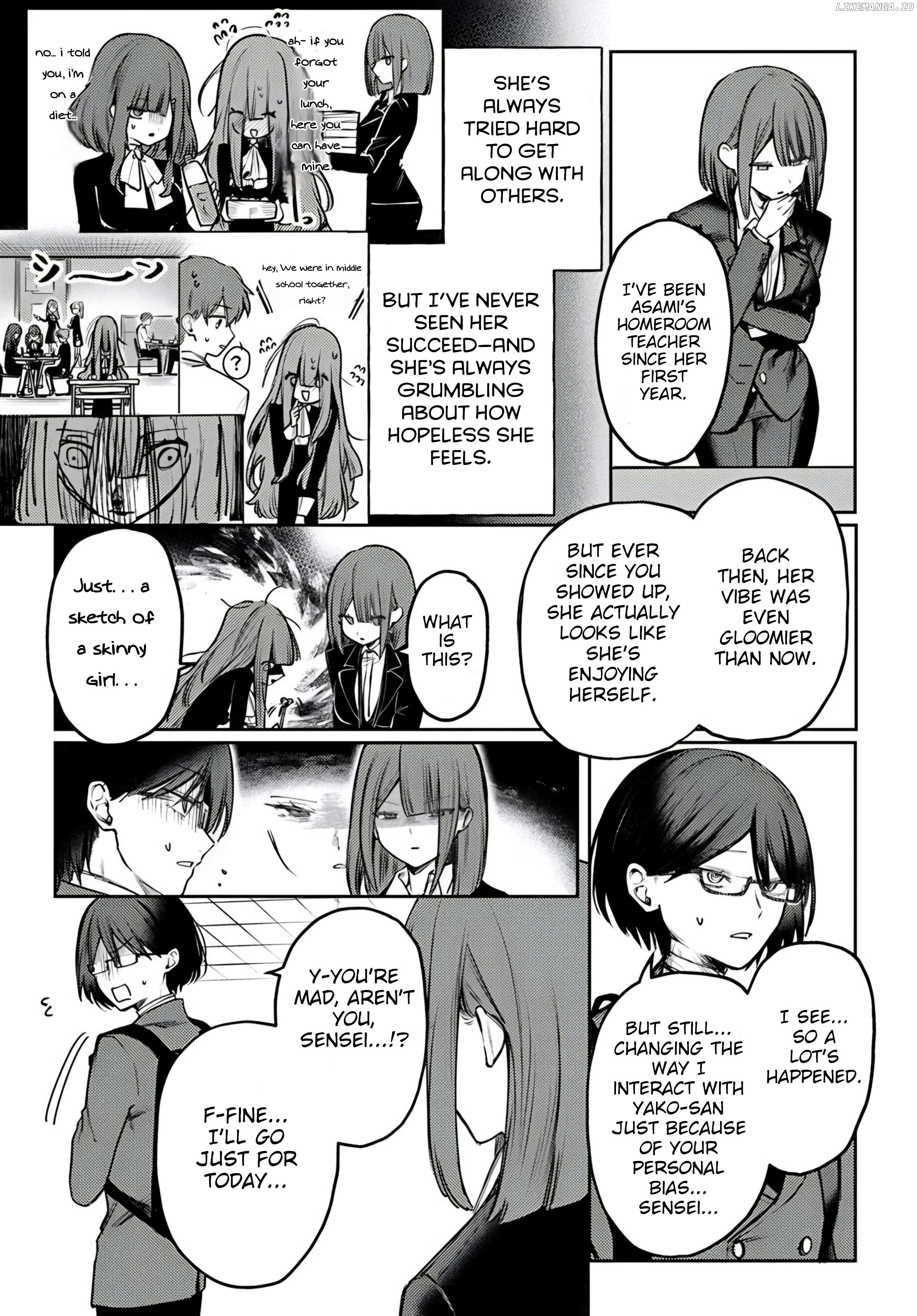 Azami Yako wo Suki ni naru Chapter 4.1 - page 8
