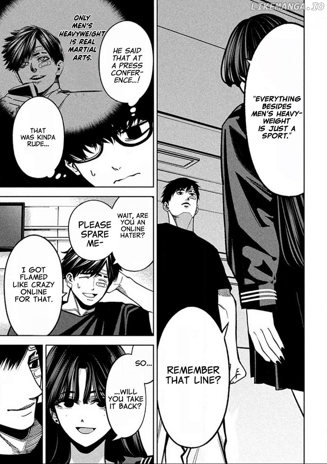 Bouryoku Banzai Chapter 9 - page 15