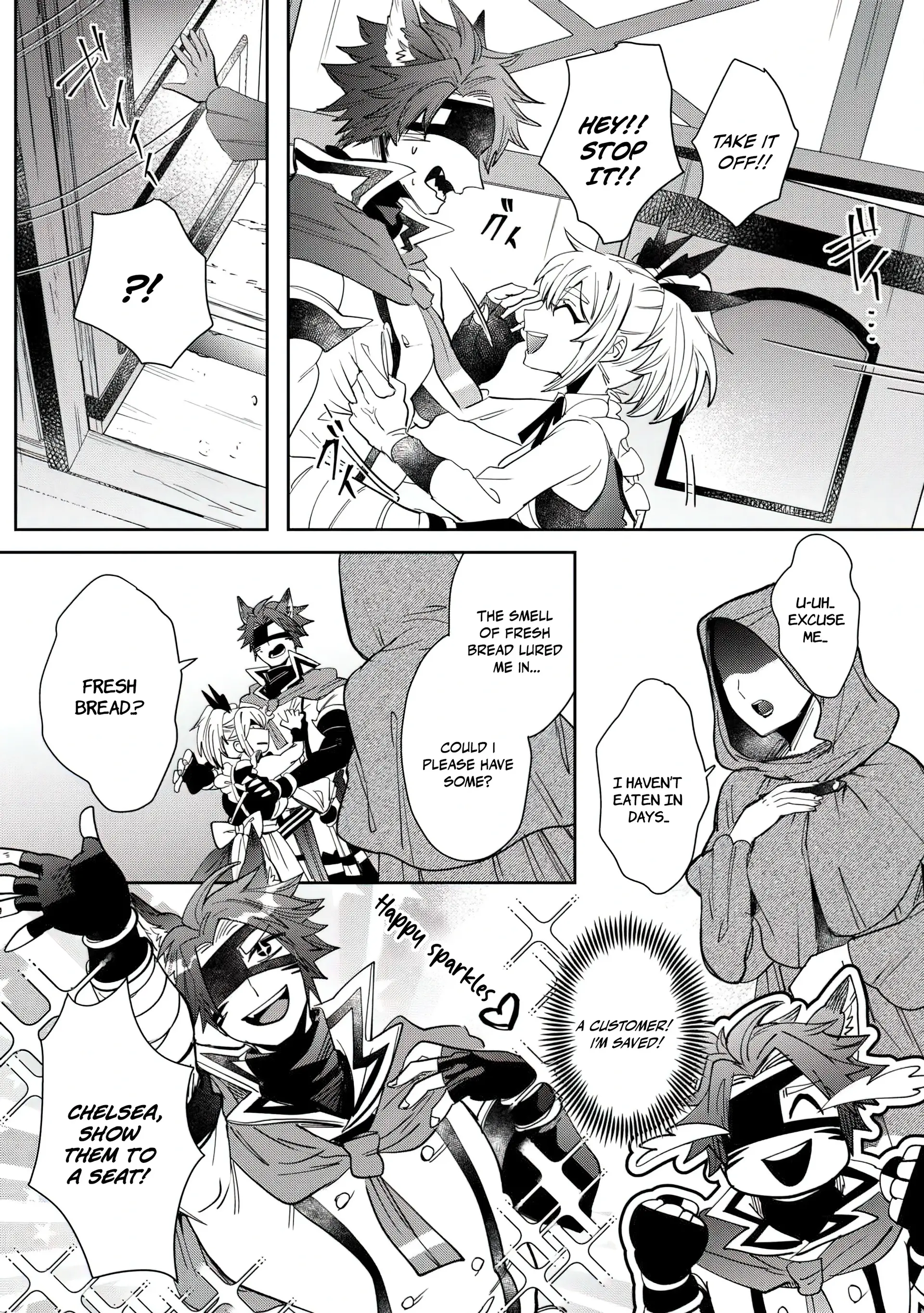 Oshikake Assassin-chan wa Outo Saikyou no Kanban Musume Chapter 2 - page 10