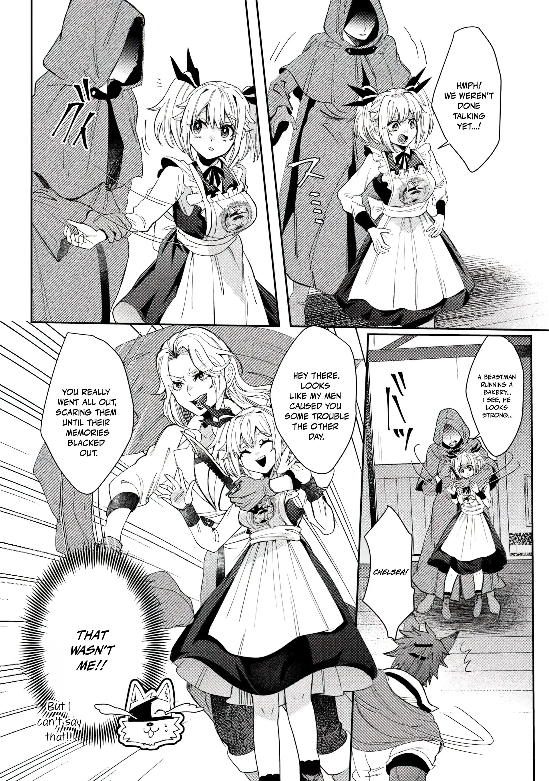 Oshikake Assassin-chan wa Outo Saikyou no Kanban Musume Chapter 2 - page 11