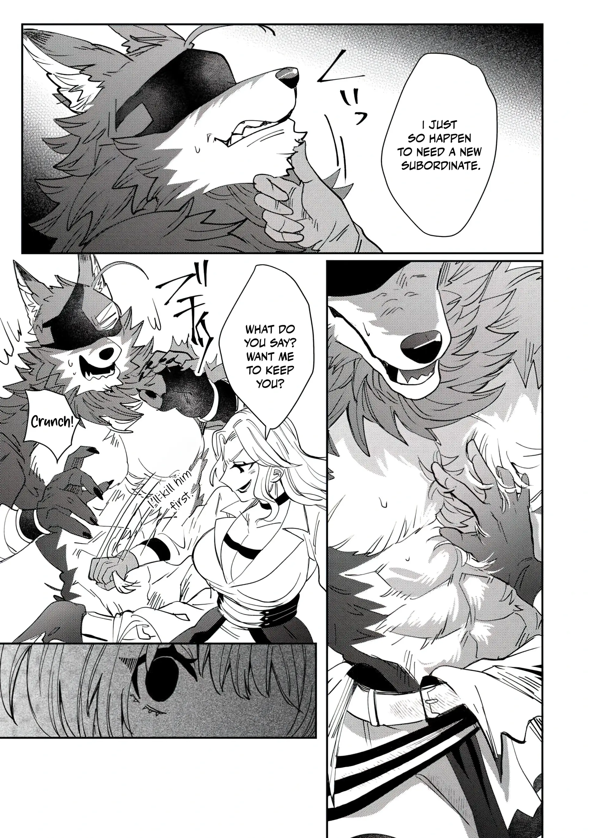 Oshikake Assassin-chan wa Outo Saikyou no Kanban Musume Chapter 2 - page 16