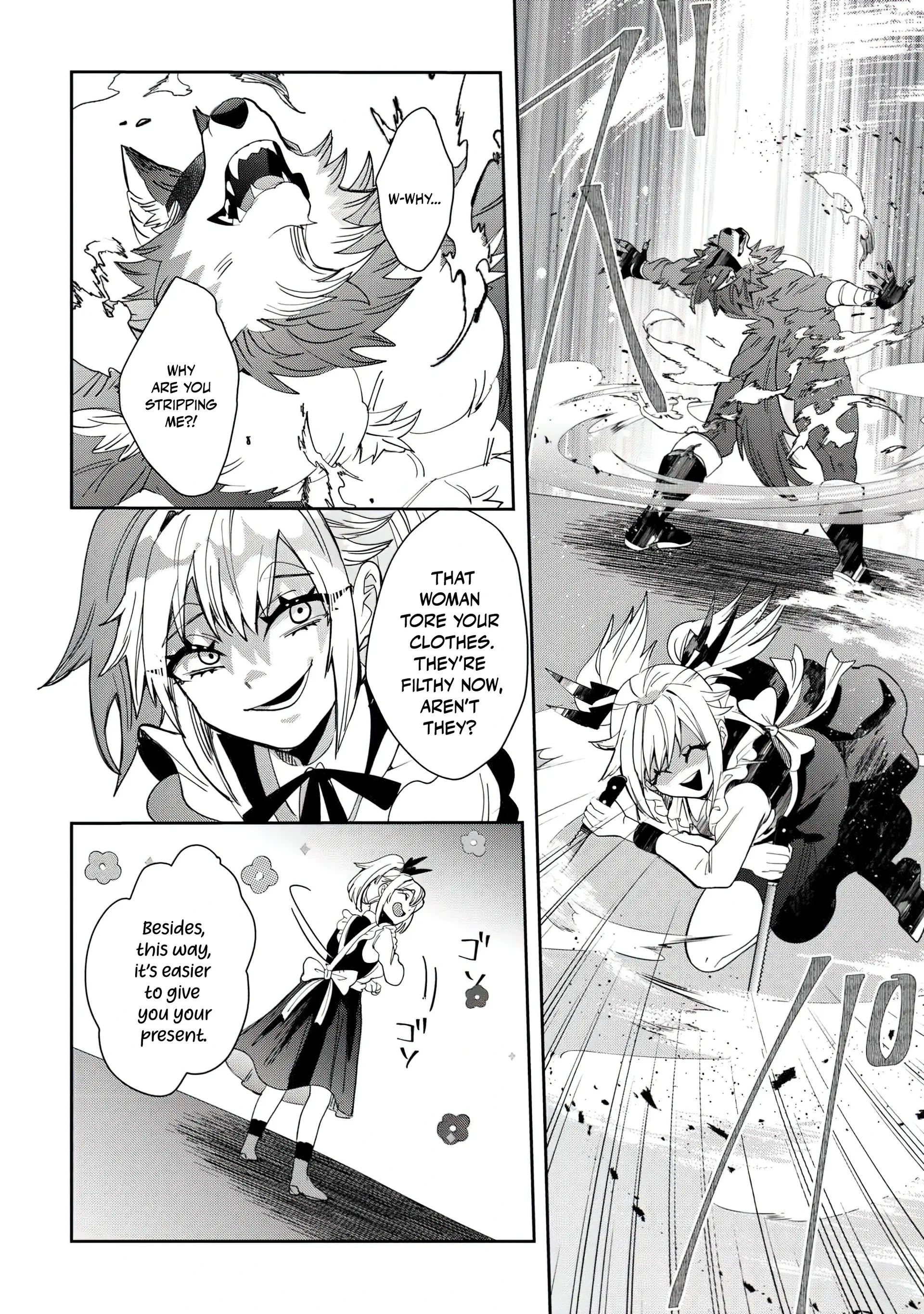 Oshikake Assassin-chan wa Outo Saikyou no Kanban Musume Chapter 2 - page 21