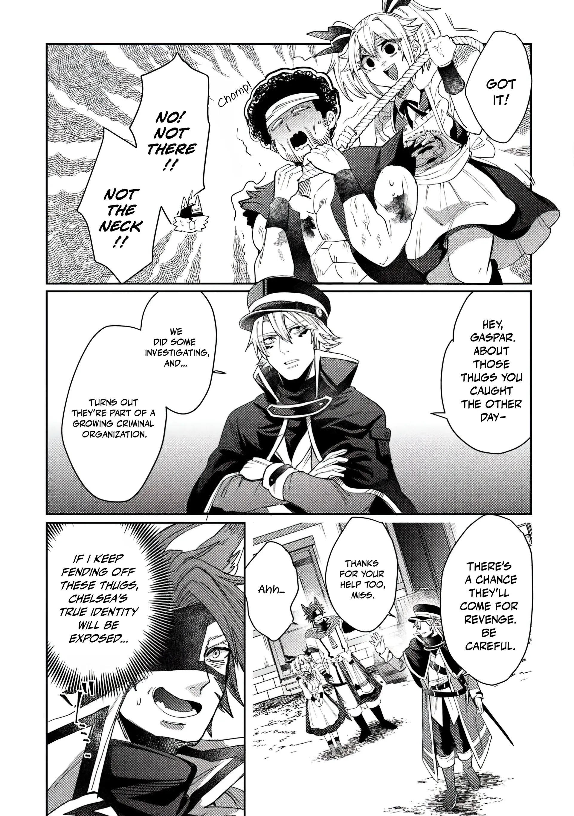 Oshikake Assassin-chan wa Outo Saikyou no Kanban Musume Chapter 2 - page 4