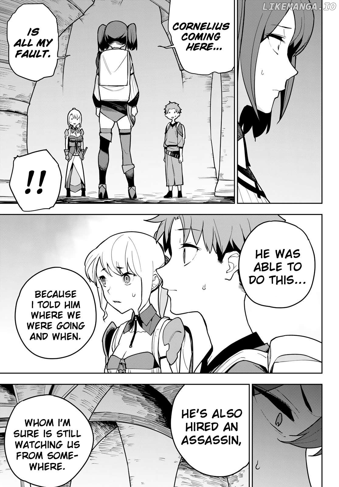 Tsuihou sareta cheat fuyo majutsushi wa ki mama na second life wo ouka suru. ~ora wa buki dake janaku, arayuru mono ni "kyouka point" wo fuyo dekiru shi, ore no ishi de itsudemo kouka wo kaijo dekiru kedo, nokotta hitotachi daijoubu?~ Chapter 7 - page 19
