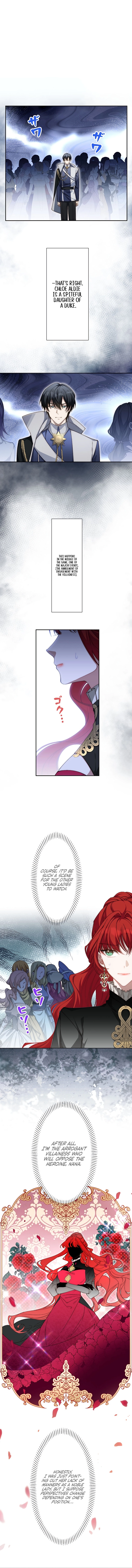 At This Rate, I'll Die So The Villainess Decided to Become a Diva! Chapter 1 - page 8