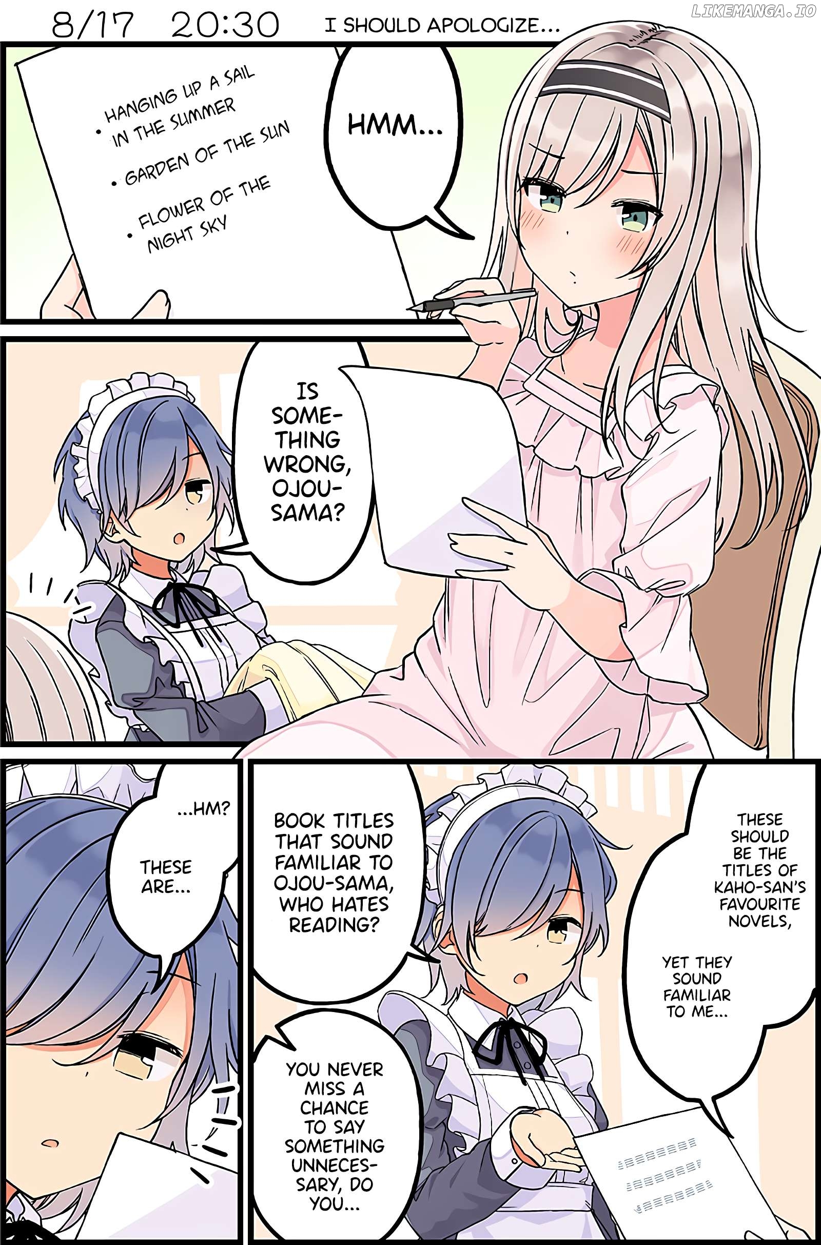 The Summer Vacation of These Two in the Corner Chapter 25 - page 1