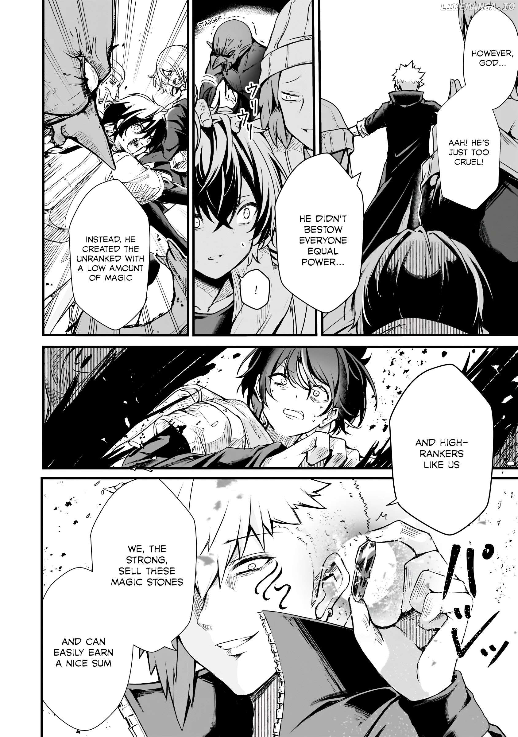 Hai no Sekai wa Kami no Me de irodzuku ～Ore dake mieru Status de, Saijaku kara Saikyou e kakeagaru ~ Chapter 1 - page 9