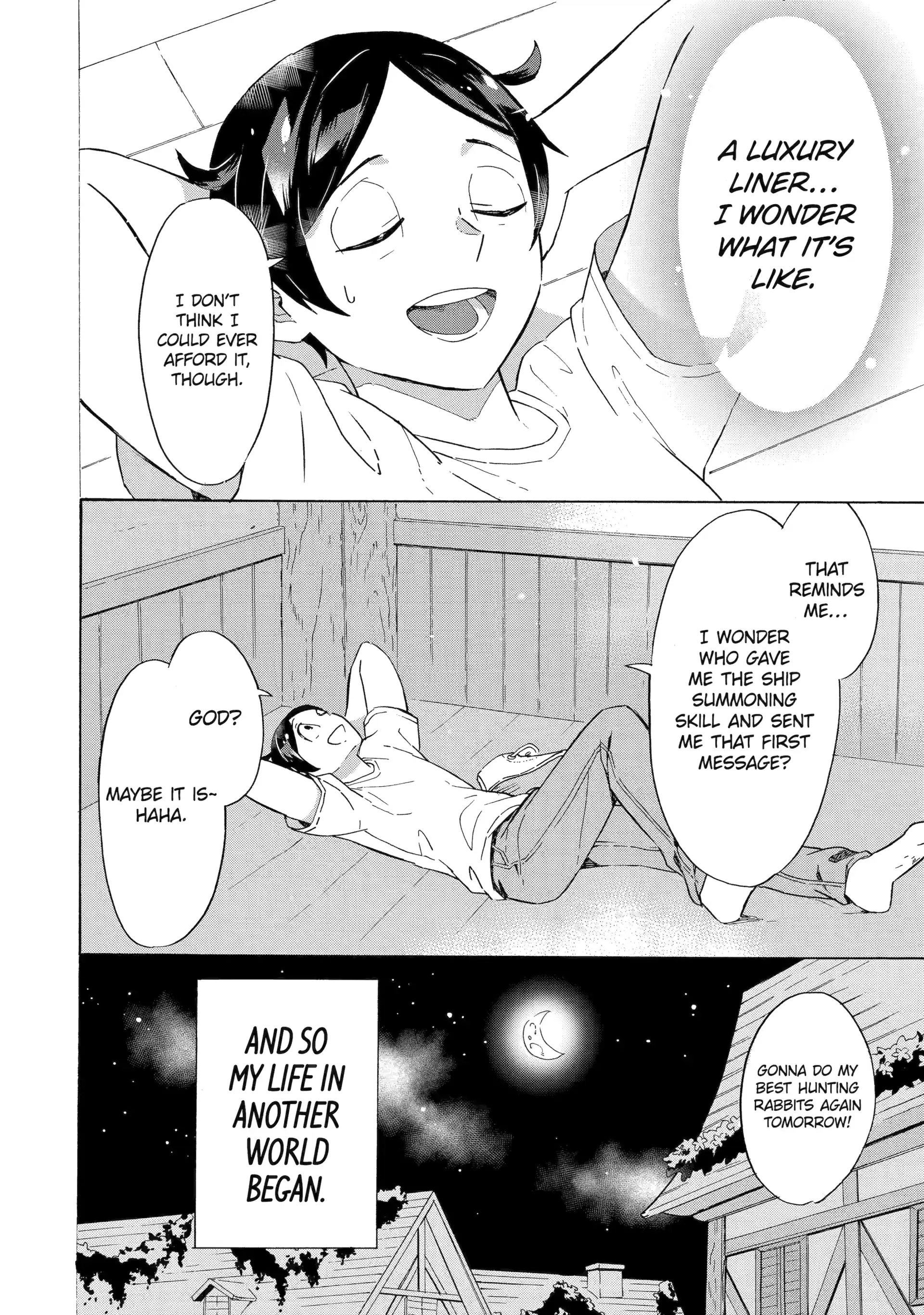 The Quest for the Luxury Liner: Seize the Rich Life with a Ship-Summoning Skill in Another World [Official] Chapter 1.2 - page 18