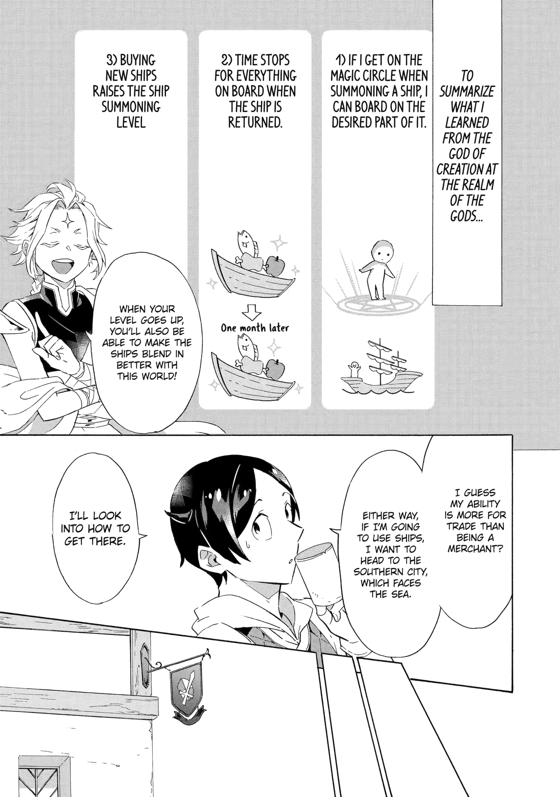 The Quest for the Luxury Liner: Seize the Rich Life with a Ship-Summoning Skill in Another World [Official] Chapter 4.1 - page 4