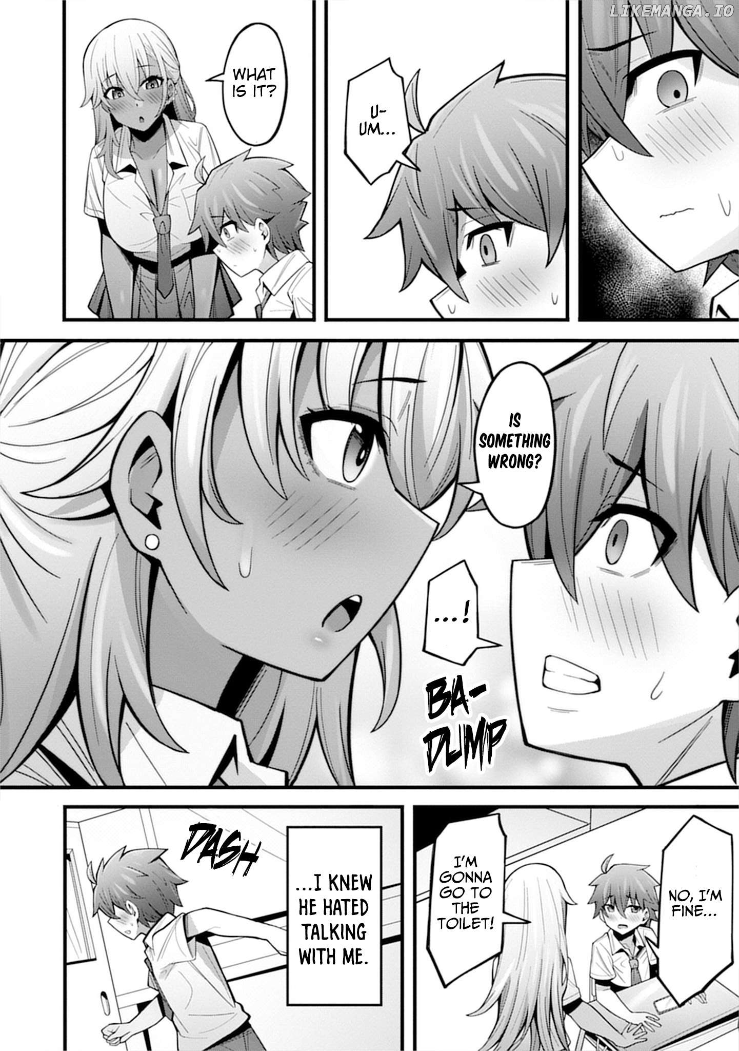 Uo Dekka – Kyonyuu Kyojiri Koushinchou Gyaru-chan wa Boku ni Koi Shiteru – Anthology Comic Chapter 2 - page 11