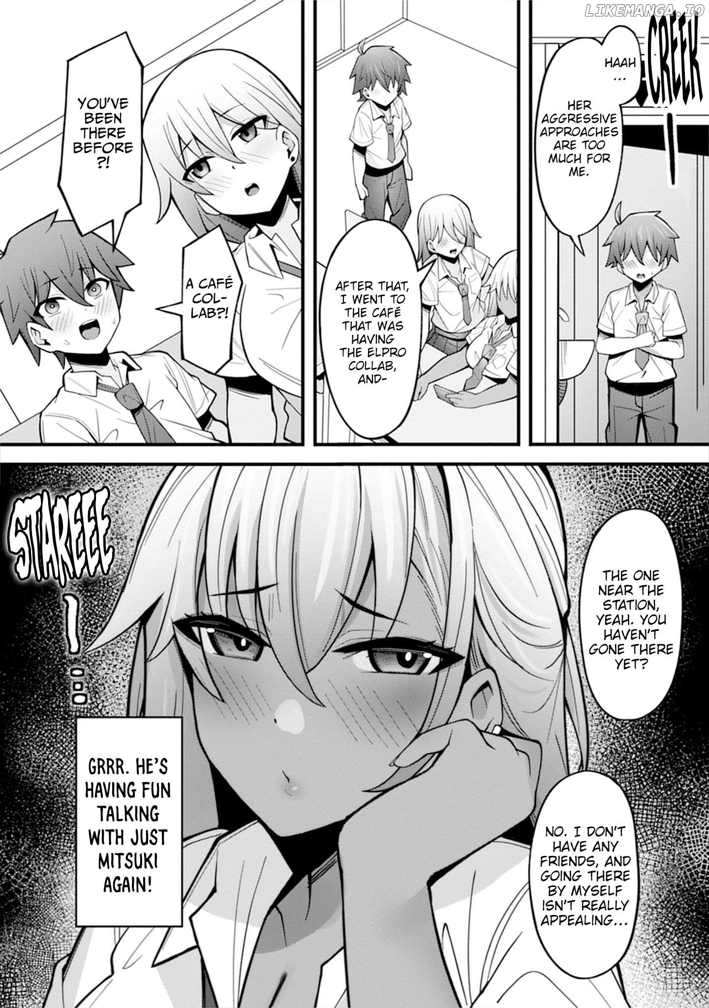 Uo Dekka – Kyonyuu Kyojiri Koushinchou Gyaru-chan wa Boku ni Koi Shiteru – Anthology Comic Chapter 2 - page 13