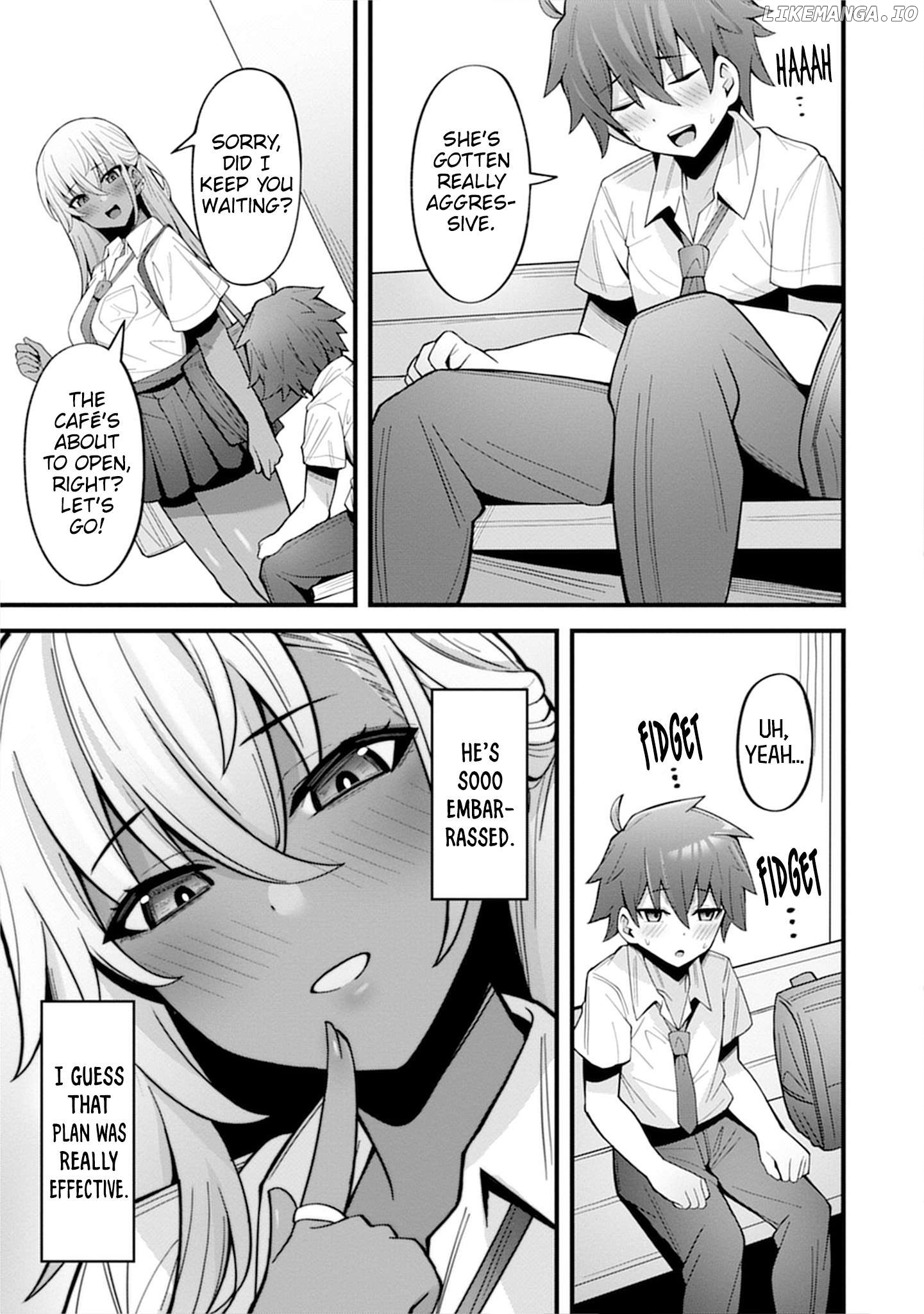 Uo Dekka – Kyonyuu Kyojiri Koushinchou Gyaru-chan wa Boku ni Koi Shiteru – Anthology Comic Chapter 2 - page 20