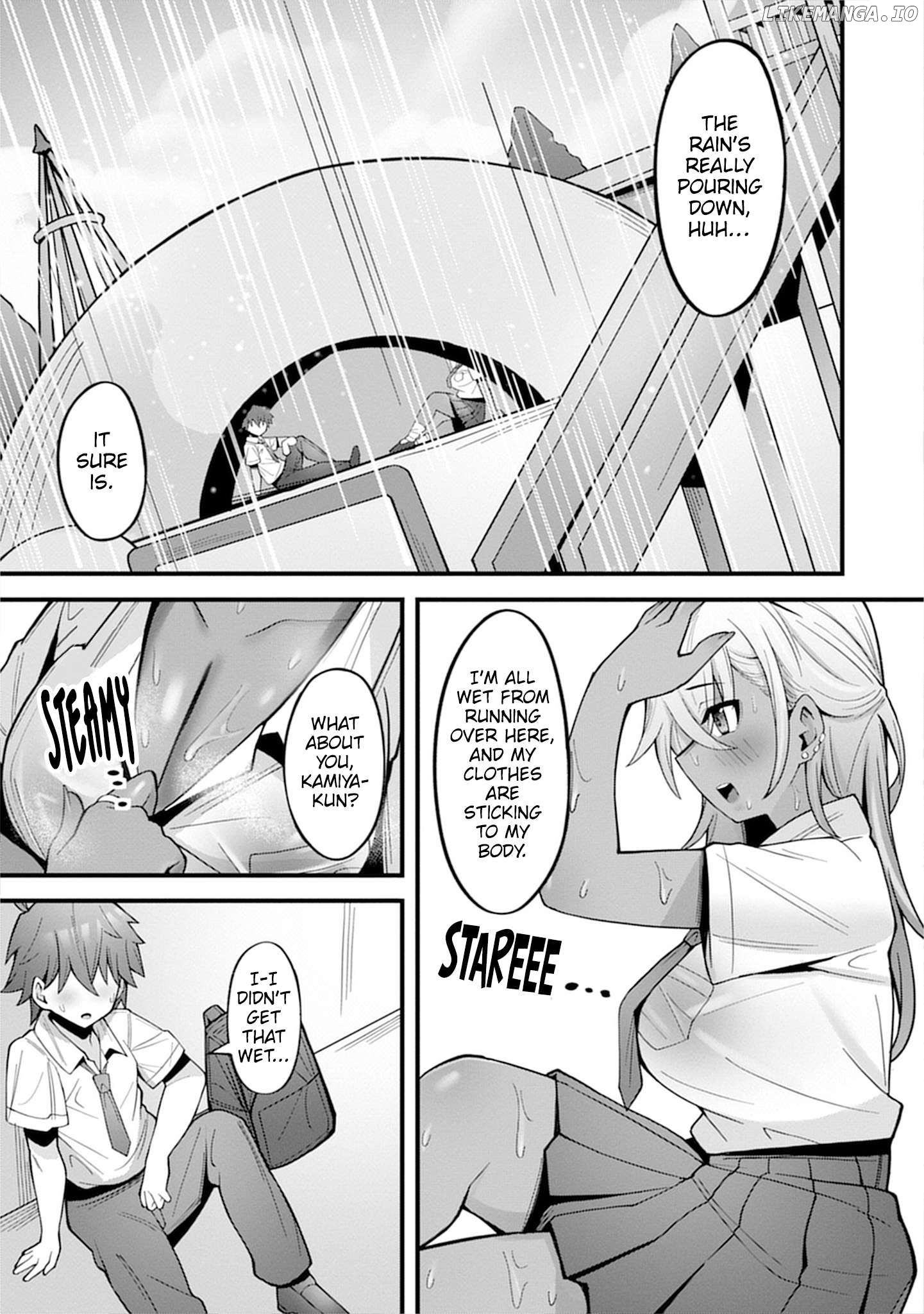 Uo Dekka – Kyonyuu Kyojiri Koushinchou Gyaru-chan wa Boku ni Koi Shiteru – Anthology Comic Chapter 2 - page 22