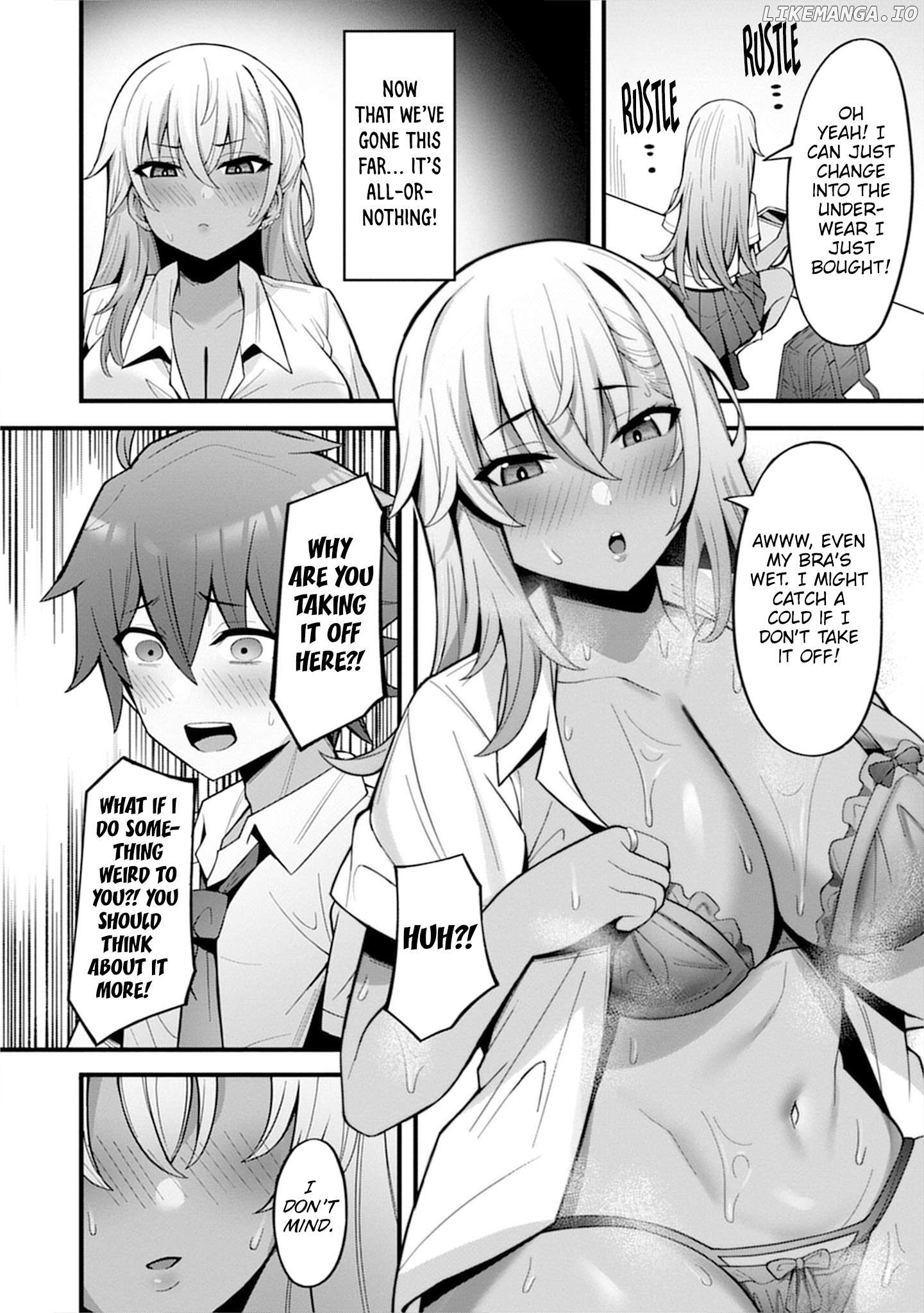 Uo Dekka – Kyonyuu Kyojiri Koushinchou Gyaru-chan wa Boku ni Koi Shiteru – Anthology Comic Chapter 2 - page 23