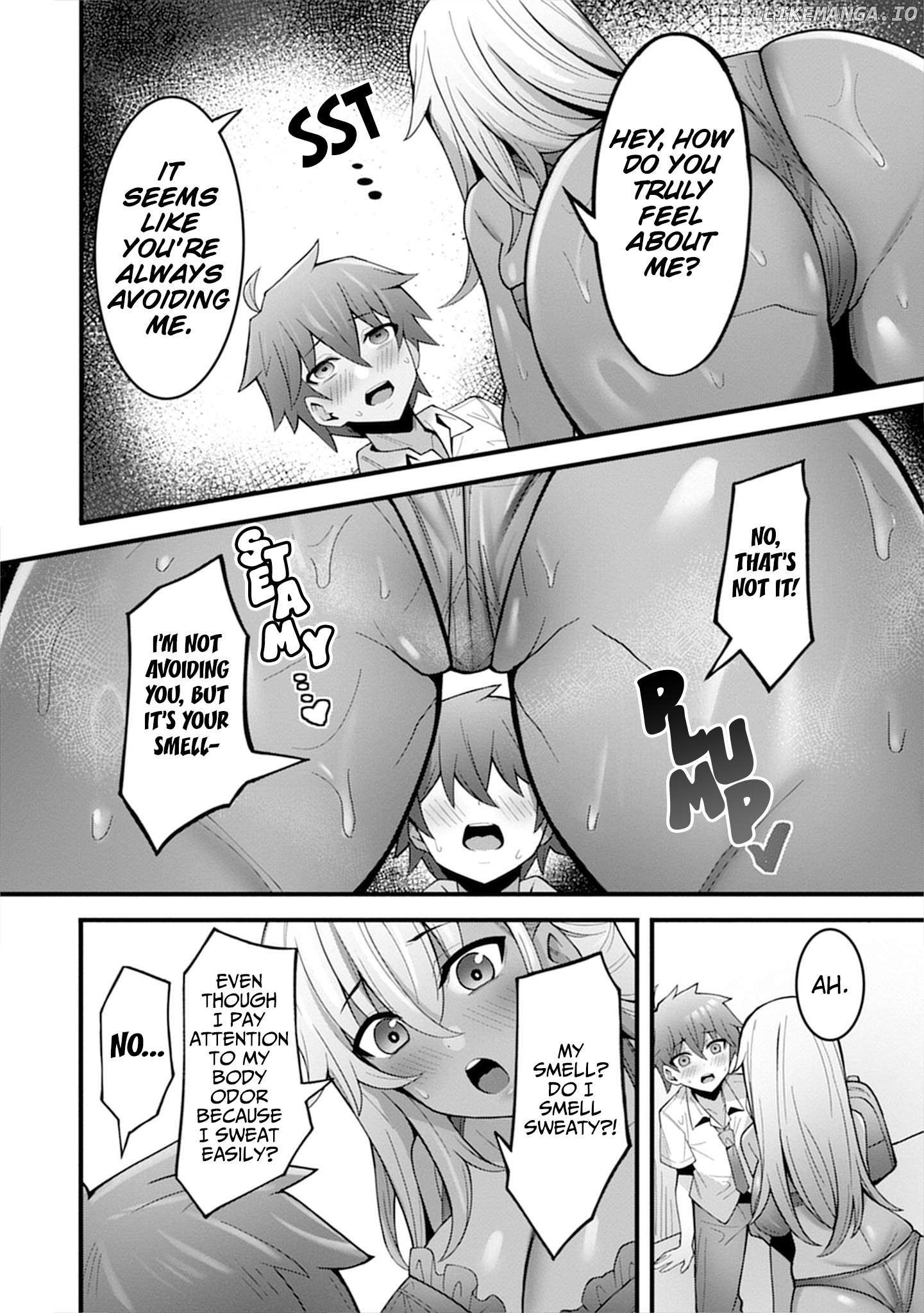 Uo Dekka – Kyonyuu Kyojiri Koushinchou Gyaru-chan wa Boku ni Koi Shiteru – Anthology Comic Chapter 2 - page 25
