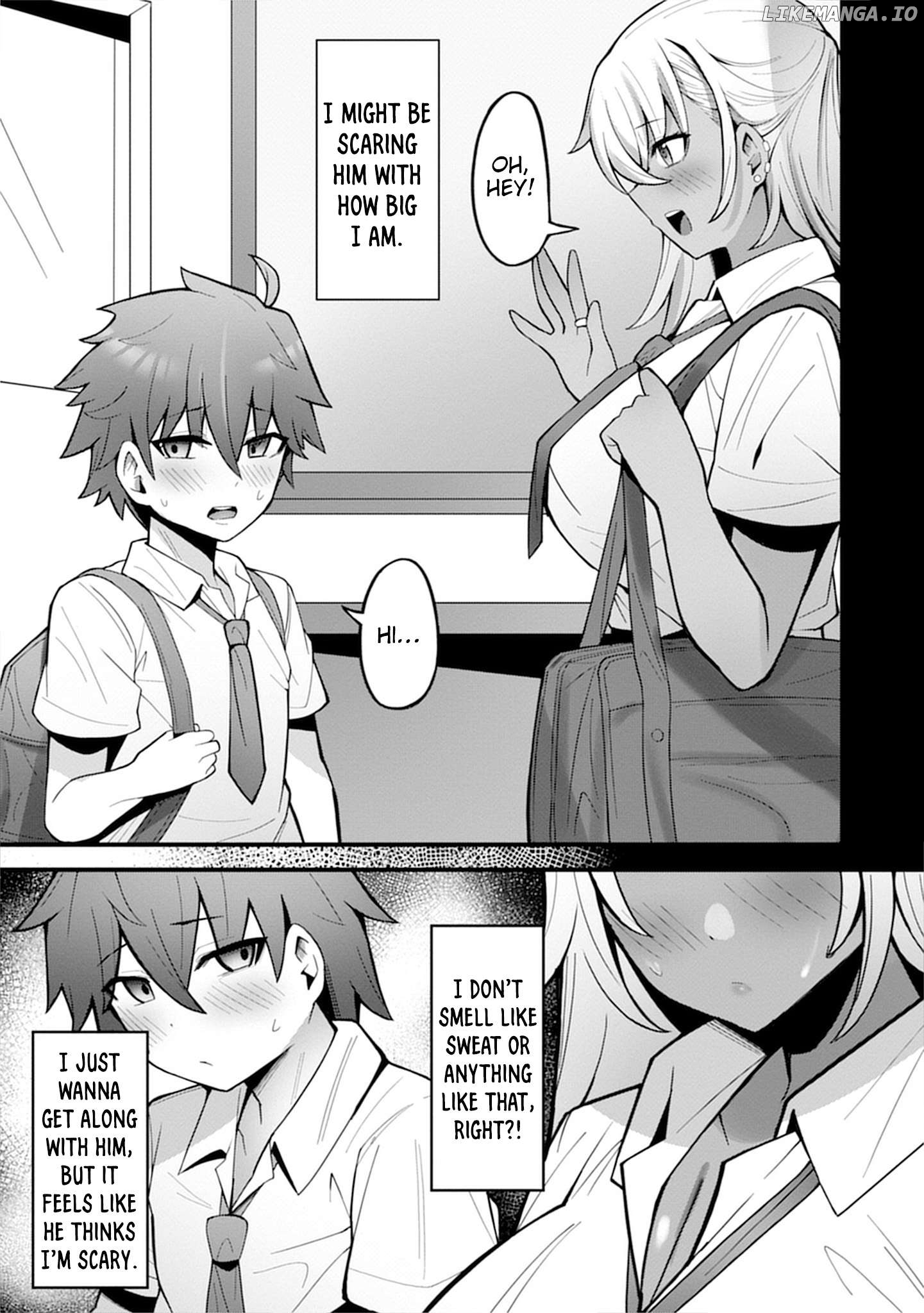 Uo Dekka – Kyonyuu Kyojiri Koushinchou Gyaru-chan wa Boku ni Koi Shiteru – Anthology Comic Chapter 2 - page 3