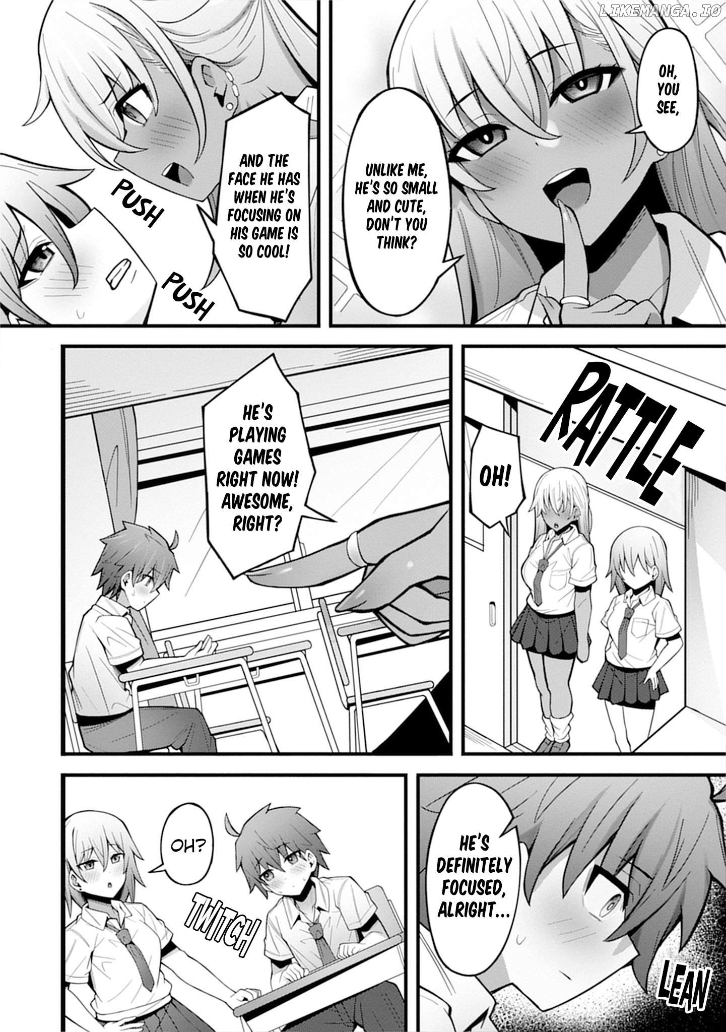 Uo Dekka – Kyonyuu Kyojiri Koushinchou Gyaru-chan wa Boku ni Koi Shiteru – Anthology Comic Chapter 2 - page 5