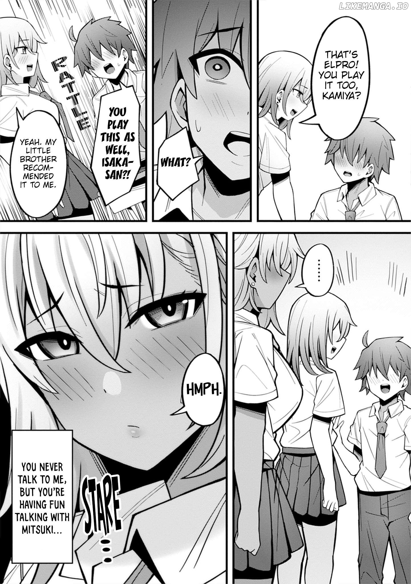 Uo Dekka – Kyonyuu Kyojiri Koushinchou Gyaru-chan wa Boku ni Koi Shiteru – Anthology Comic Chapter 2 - page 6