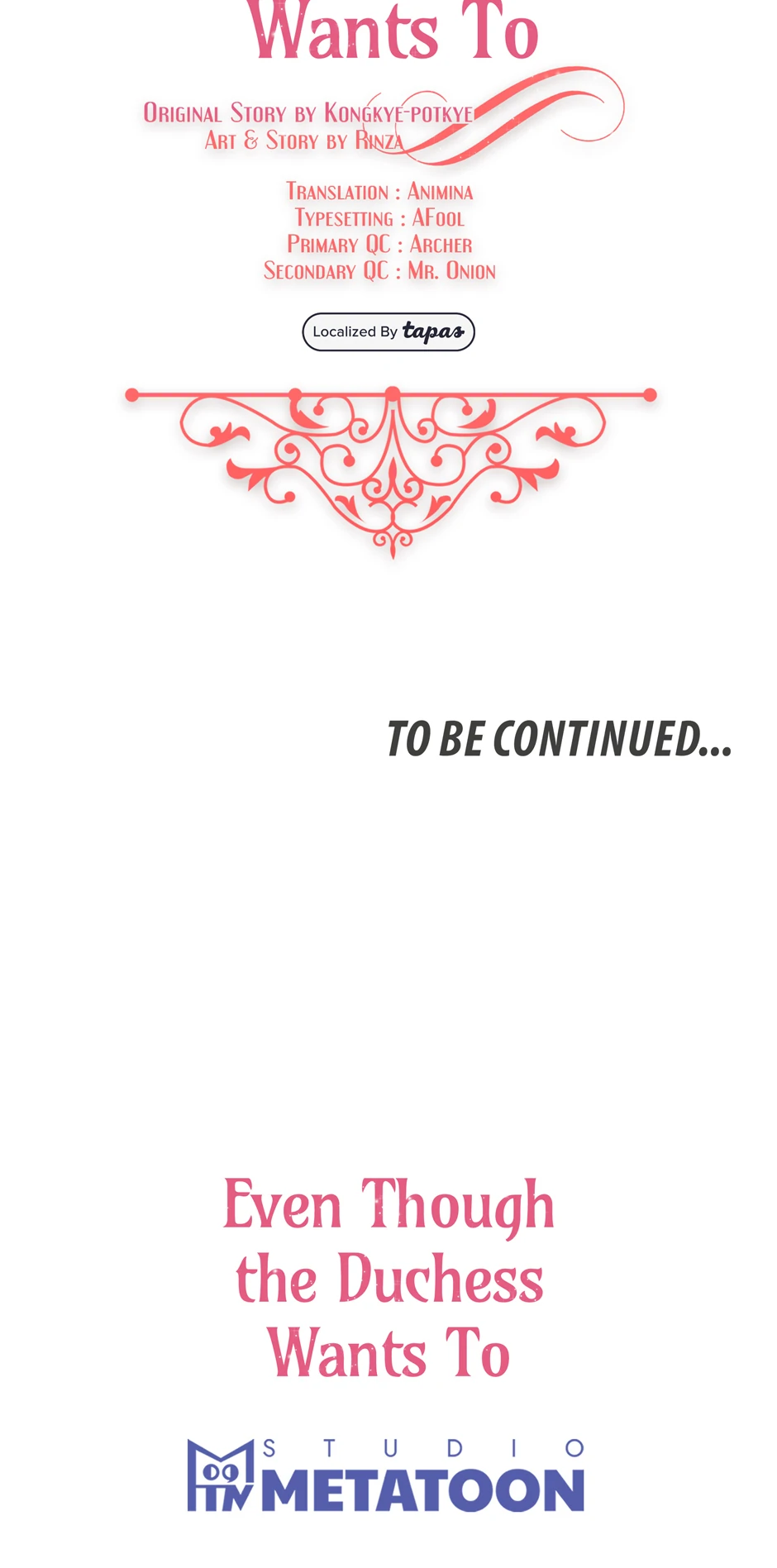 Even Though the Duchess Wants To Chapter 5 - page 68
