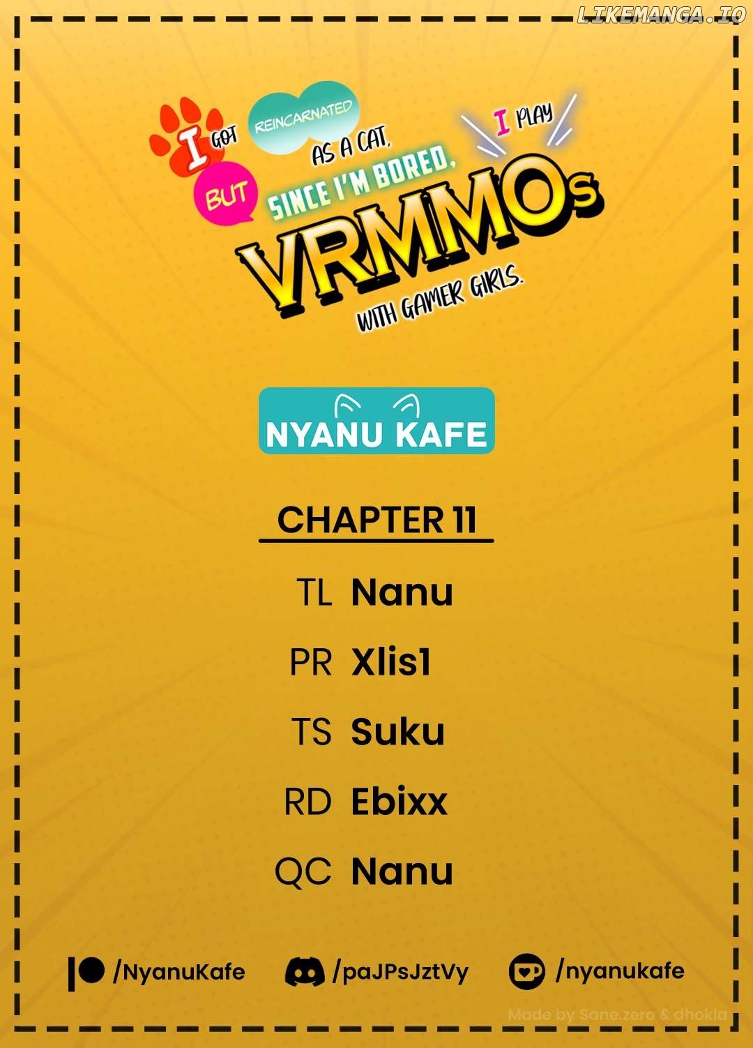 Neko Ni Tenseishita Kedo Hima Nano De Gamer Joshi To Issho Ni Vrmmo Wo Suru Chapter 11 - page 1