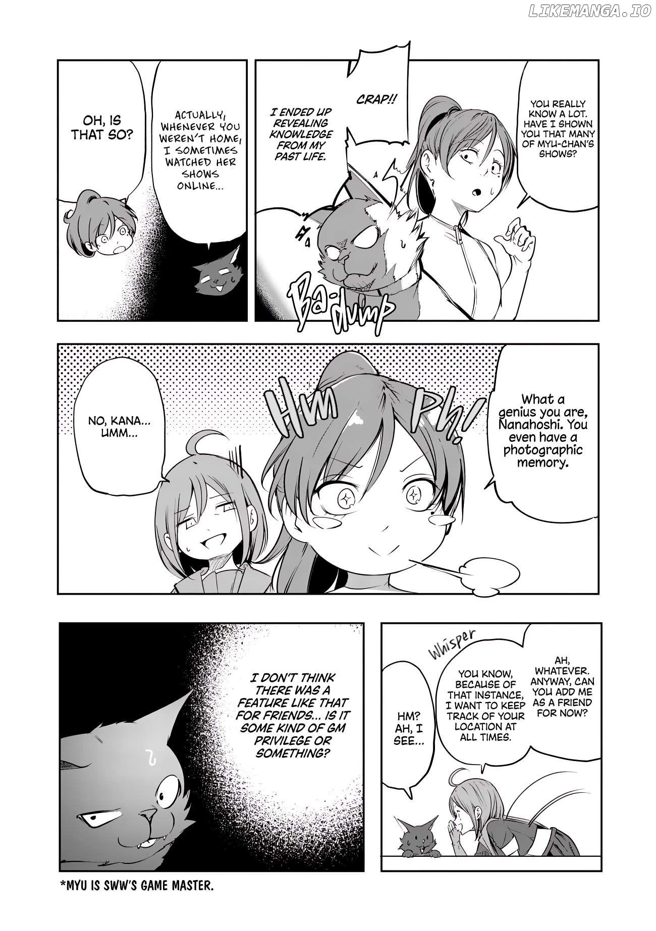 Neko Ni Tenseishita Kedo Hima Nano De Gamer Joshi To Issho Ni Vrmmo Wo Suru Chapter 11 - page 13