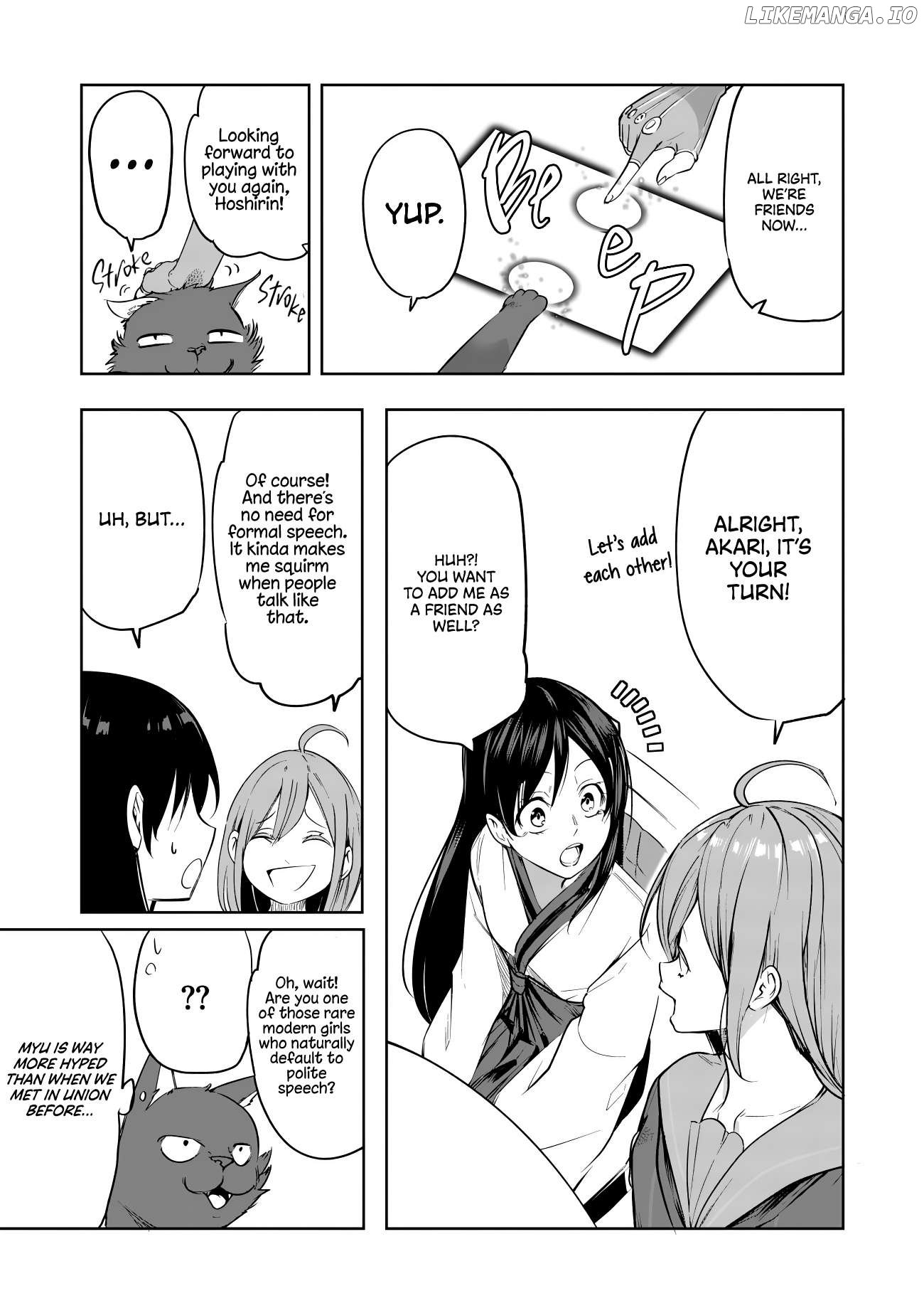 Neko Ni Tenseishita Kedo Hima Nano De Gamer Joshi To Issho Ni Vrmmo Wo Suru Chapter 11 - page 14